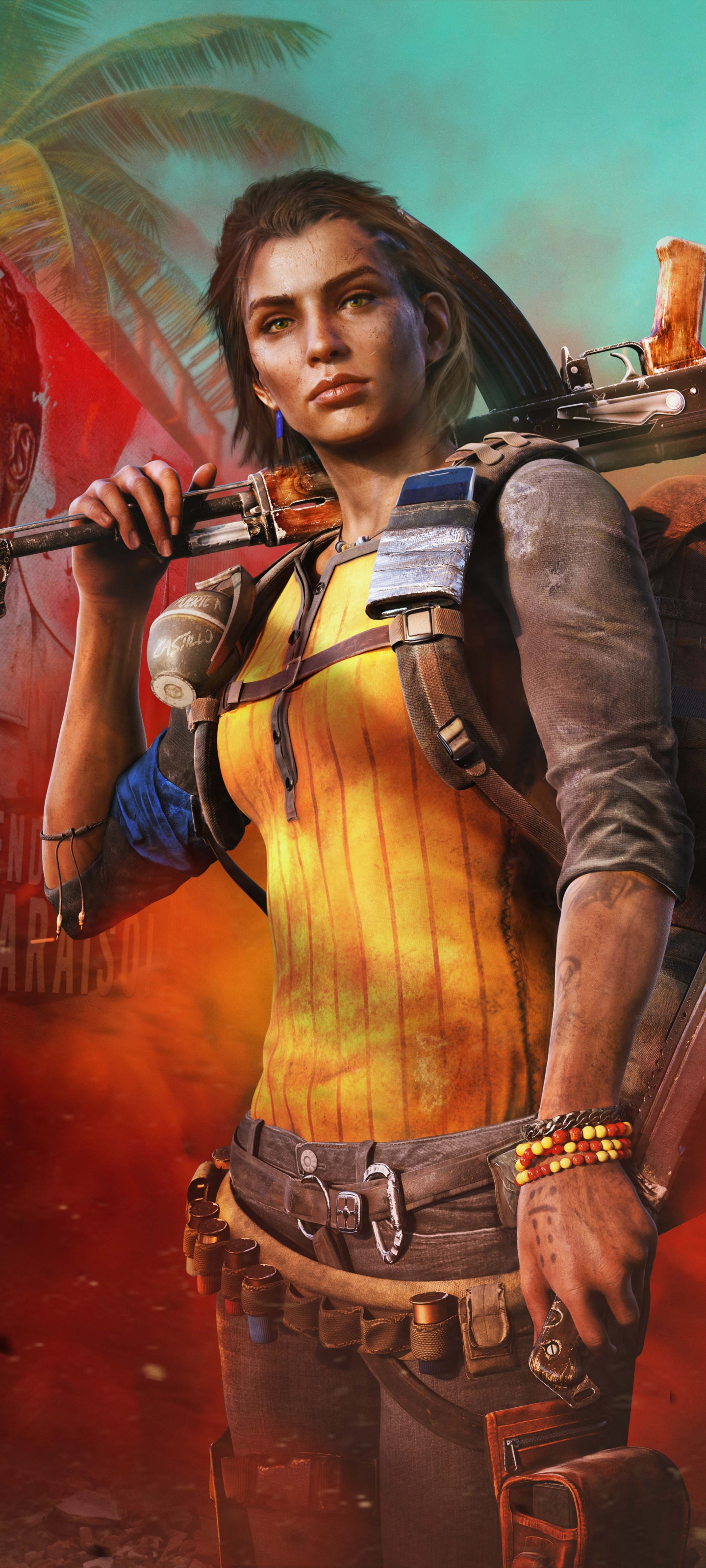 Video Game Far Cry 6, Dani Rojas, 1440x3200, Phone HD Wallpaper