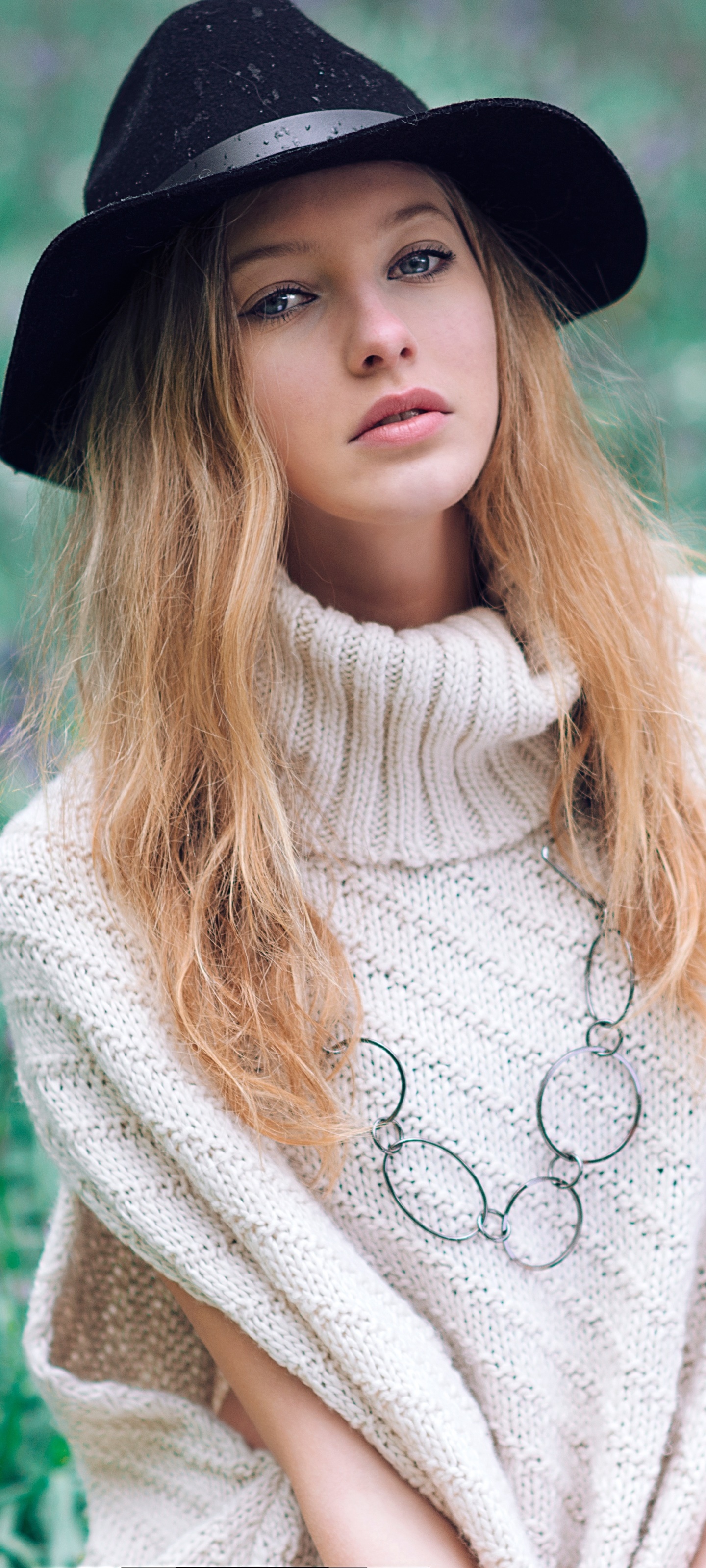 Women Model, Blonde, 1440x3200, Phone HD Wallpaper