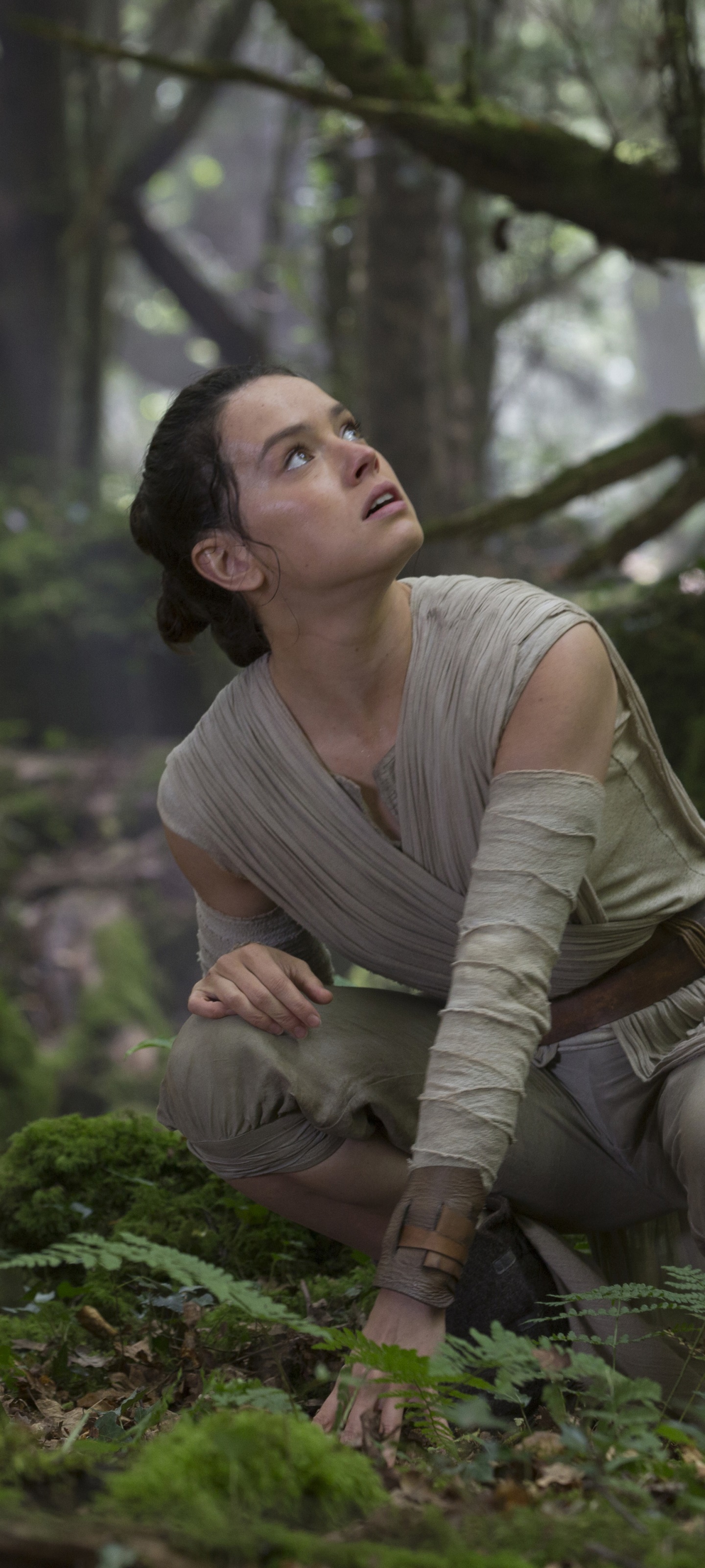 Movie Star Wars Episode VII: The Force Awakens, Rey (Star Wars), Daisy Ridley, Star Wars, 1440x3200, Phone HD Wallpaper