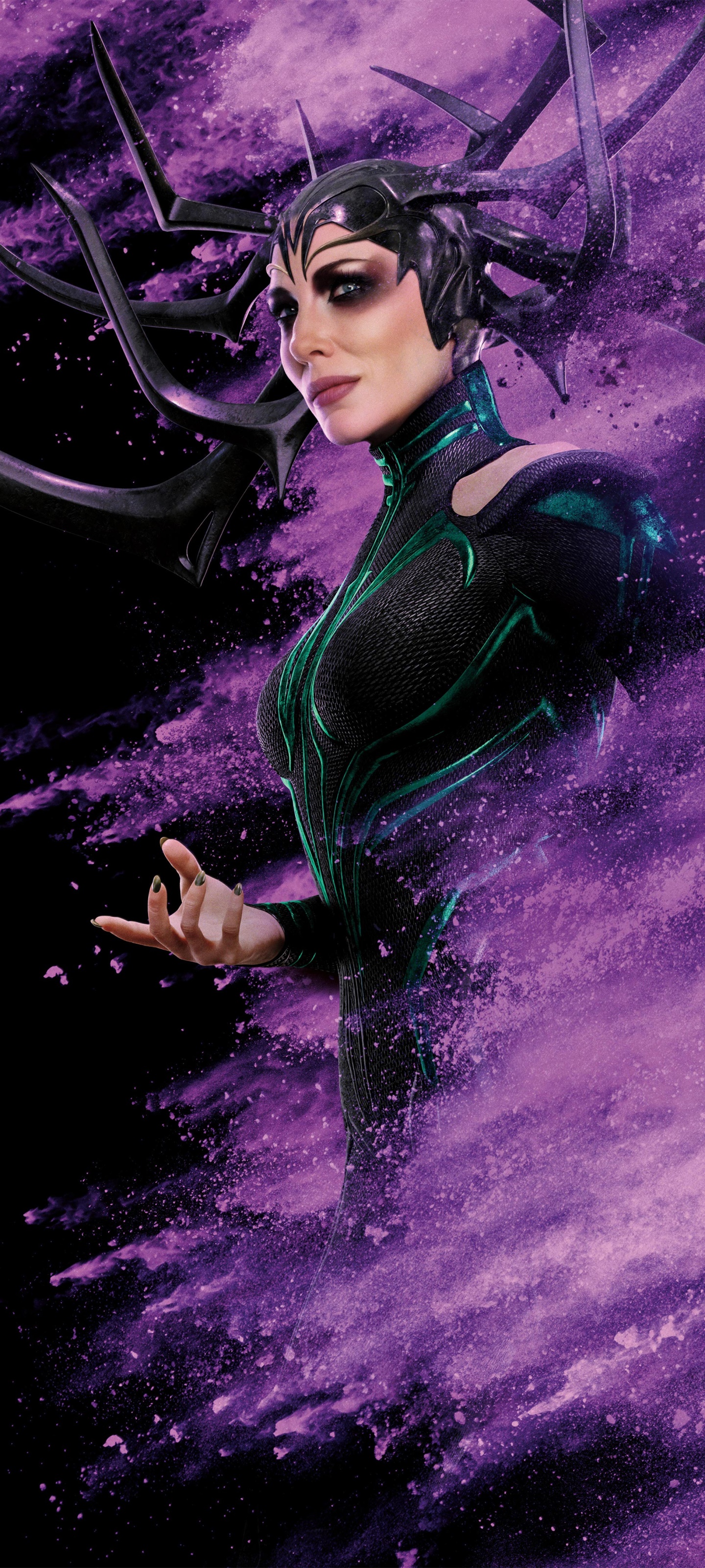 Movie Thor: Ragnarok, Cate Blanchett, Hela (Marvel Comics), 1440x3200, Phone HD Wallpaper