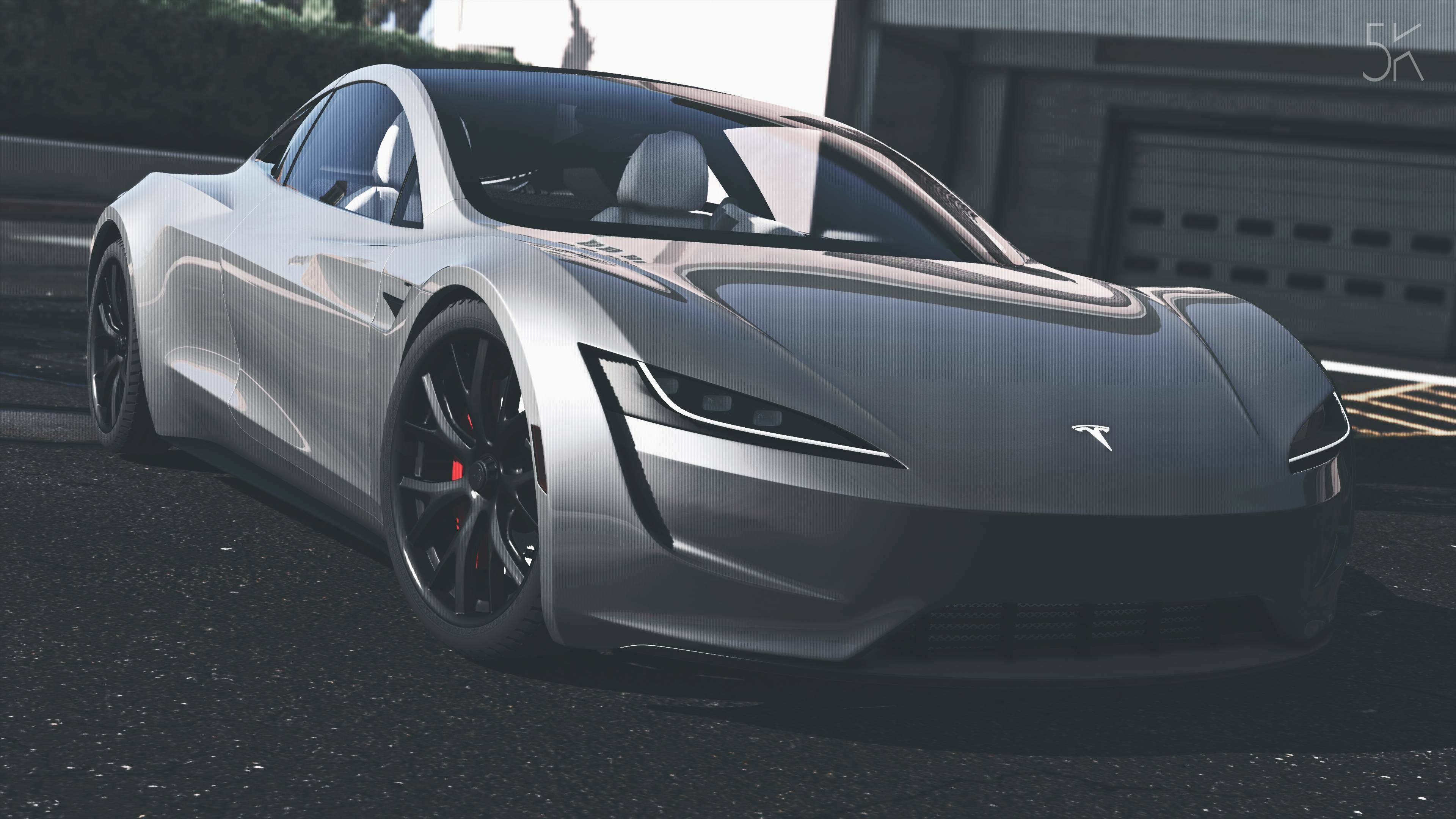 Tesla Roadster, GTA 5, 2020 Cars, electric car, 4K, HD Wallpaper