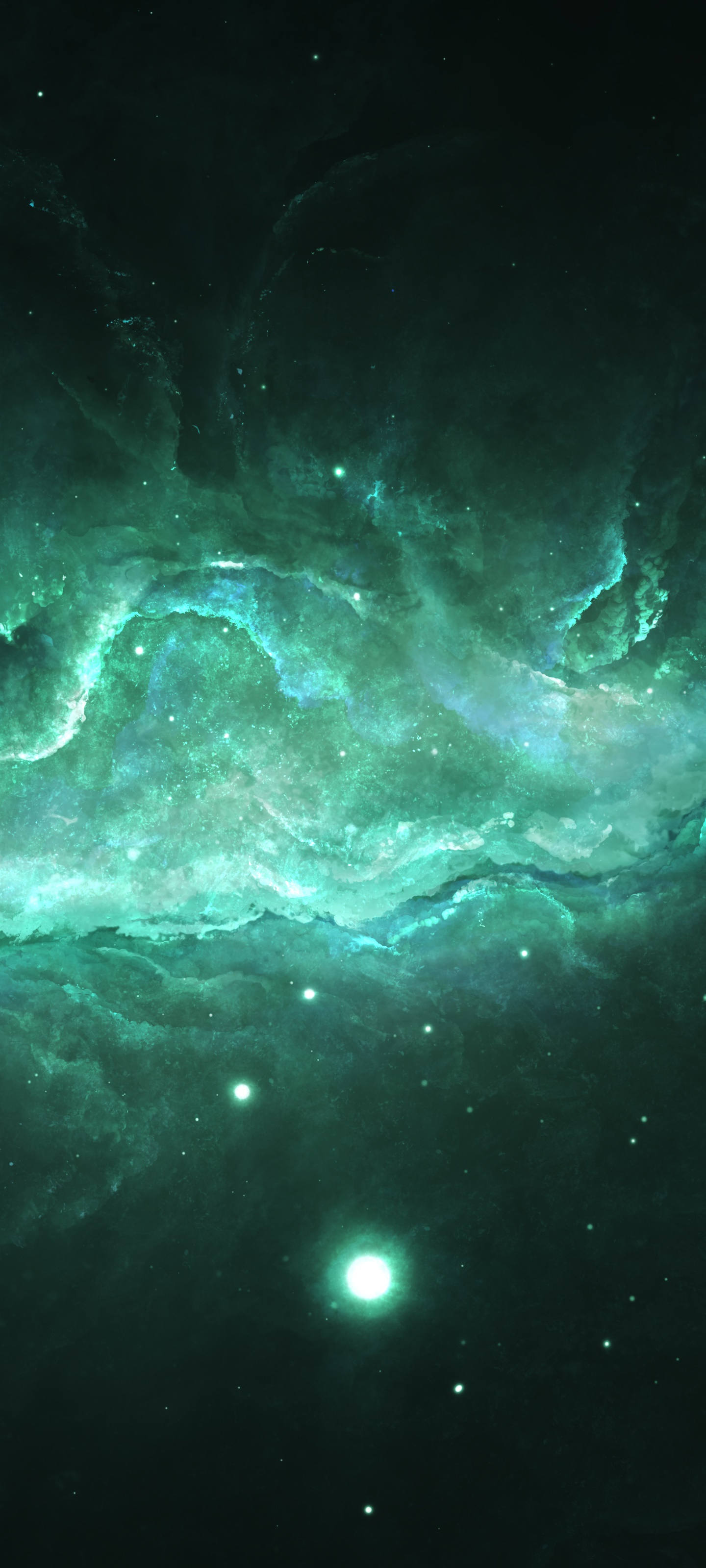 Sci Fi Nebula, Space, 1440x3200, Phone HD Wallpaper