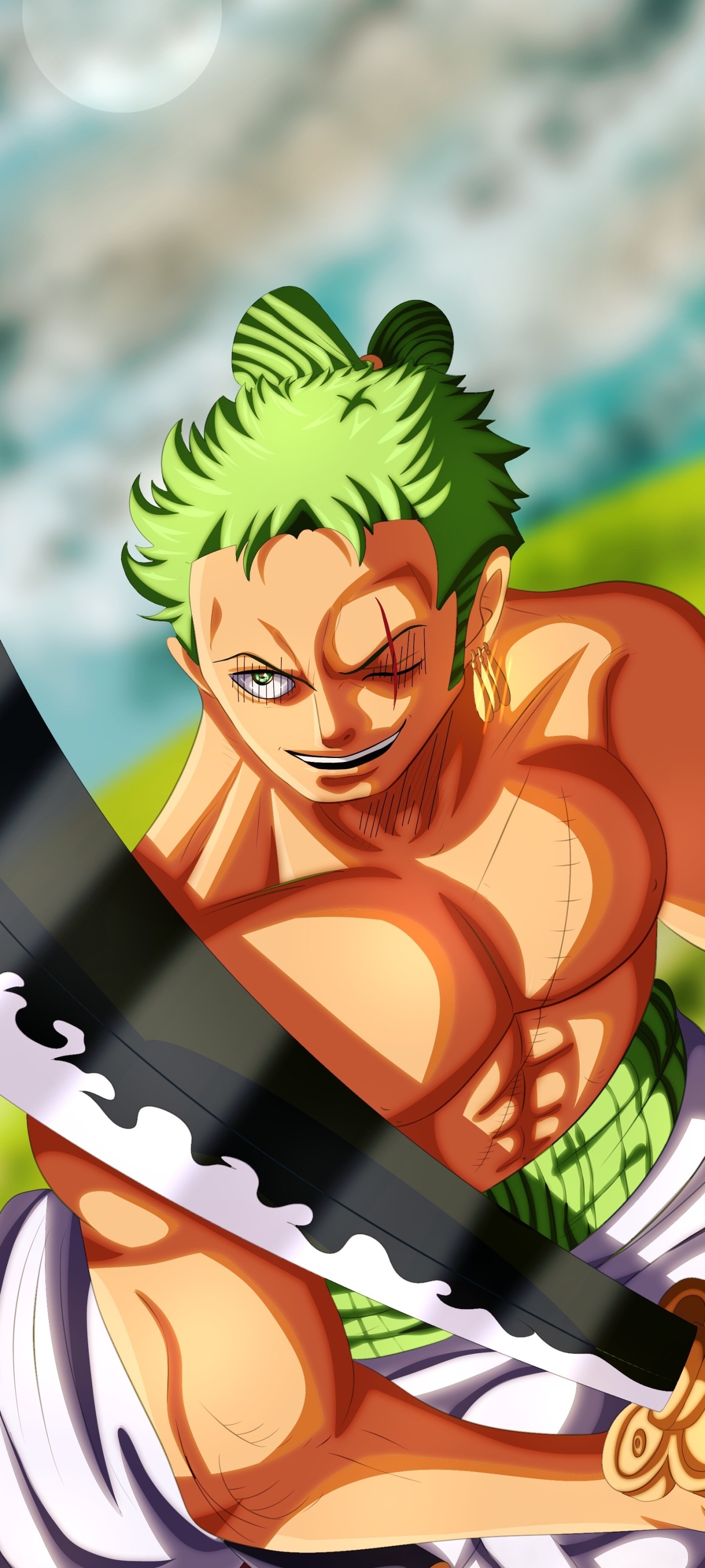 Anime One Piece, Roronoa Zoro, 1440x3200, Phone HD Wallpaper