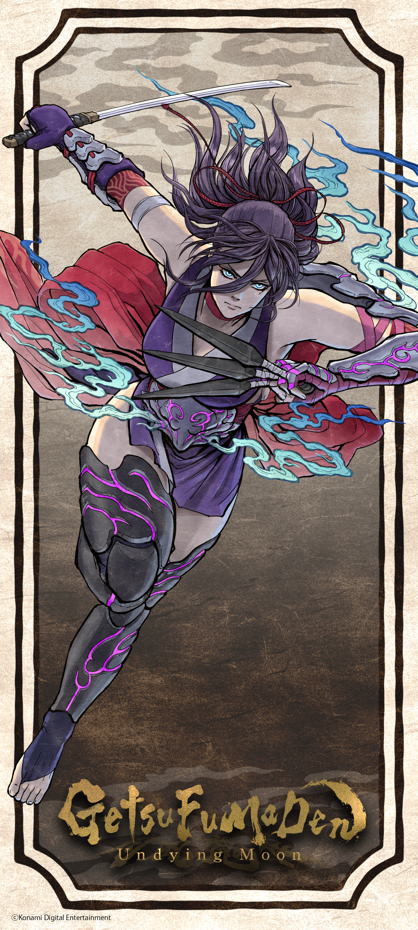 Video Game GetsuFumaDen: Undying Moon, Getsu Renge, Getsu Fuma Den, 1440x3200, Phone HD Wallpaper