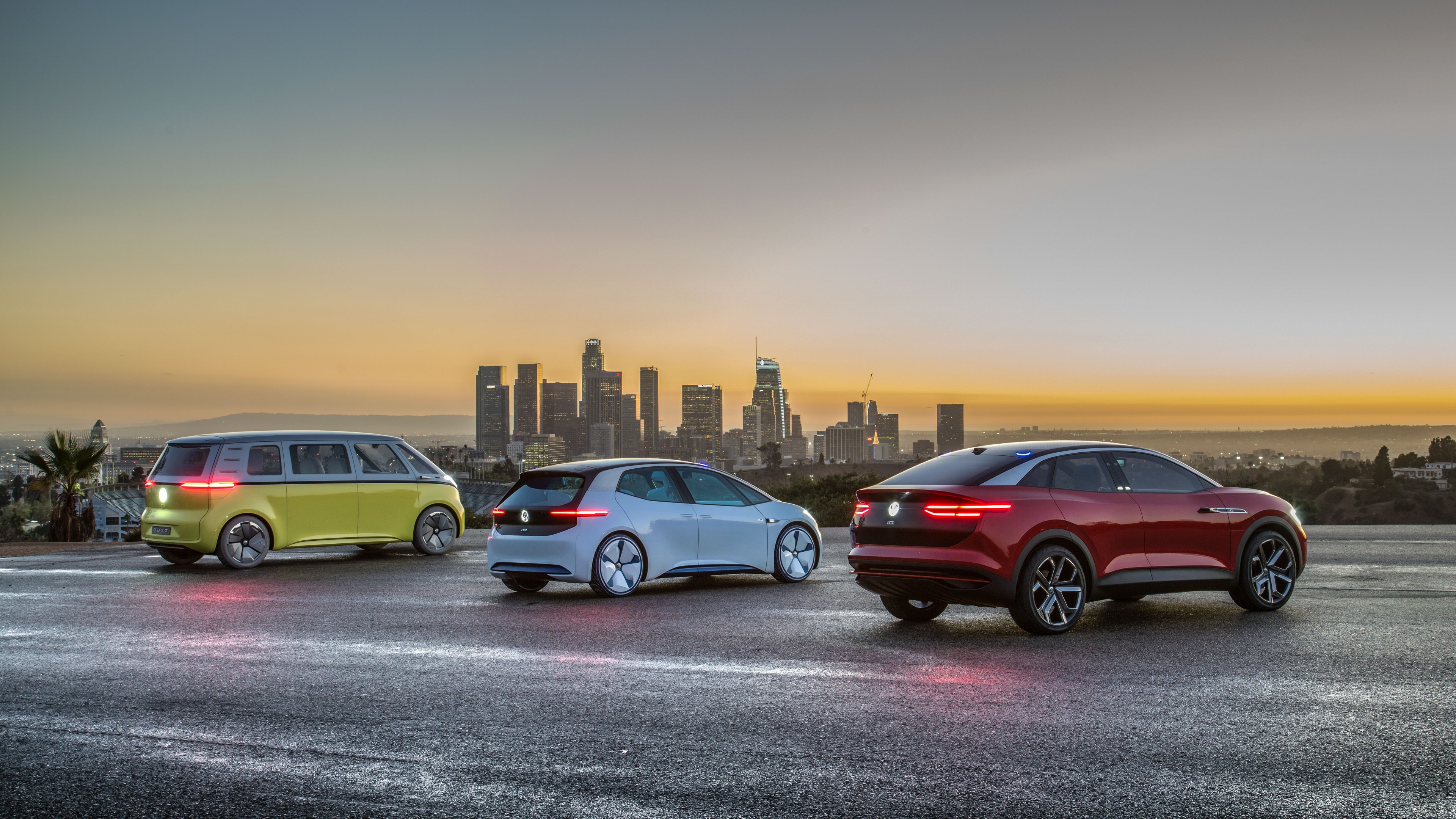Volkswagen ID Buzz, Volkswagen ID, Volkswagen ID Crozz, 2021 Cars, electric car, 4K, 4K, HD Wallpaper