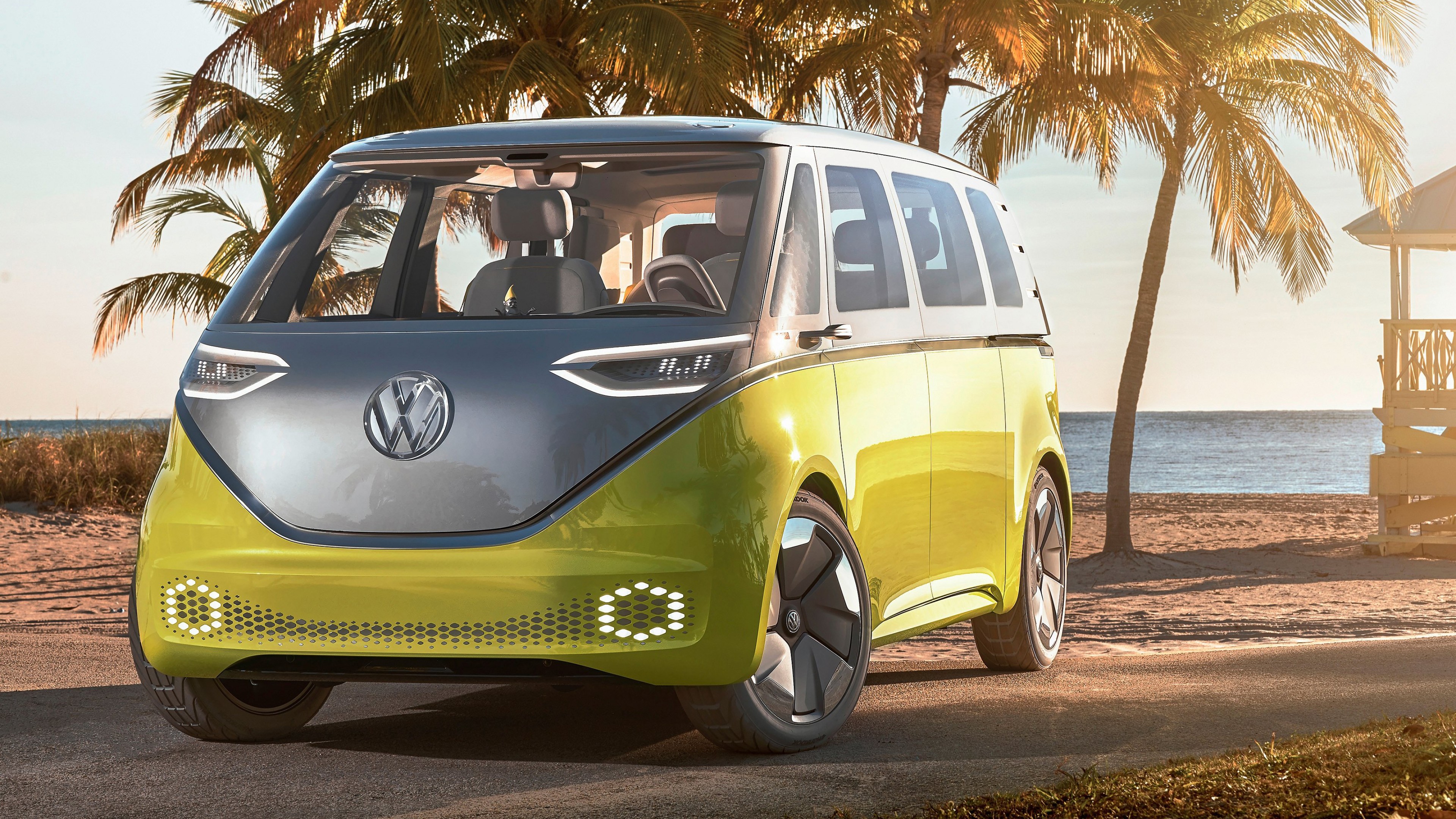Volkswagen ID Buzz, 2021 Cars, electric car, 4K, HD Wallpaper