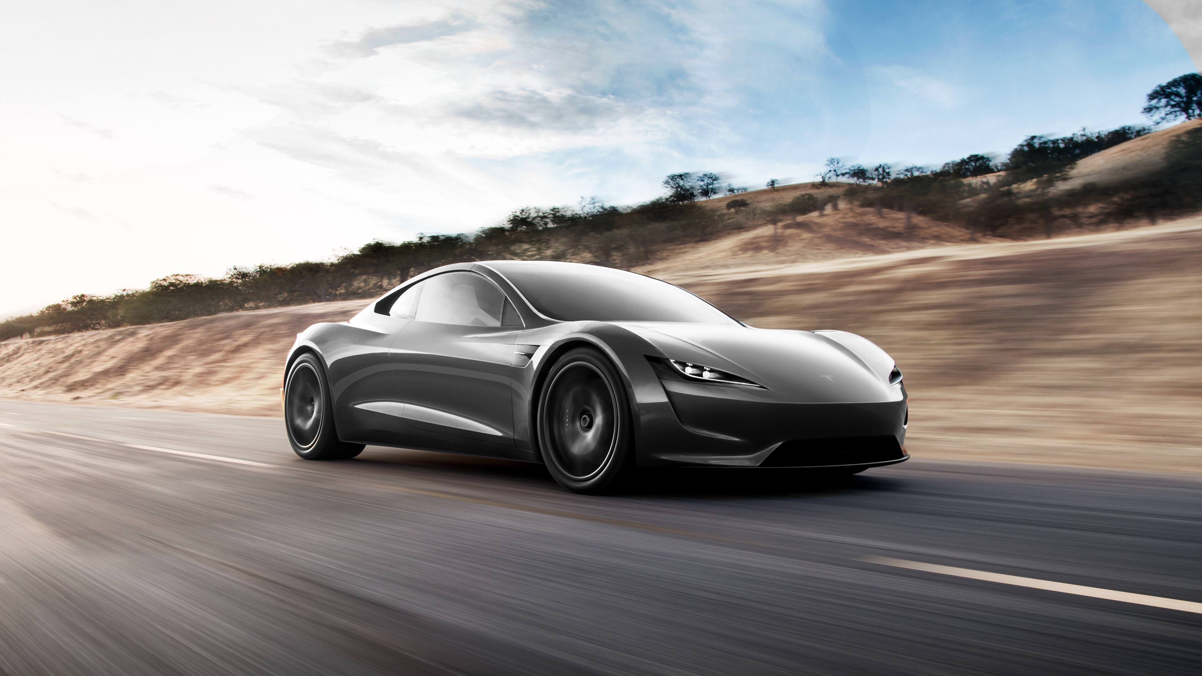 Tesla Roadster, 2020 Cars, electric car, 4K, HD Wallpaper