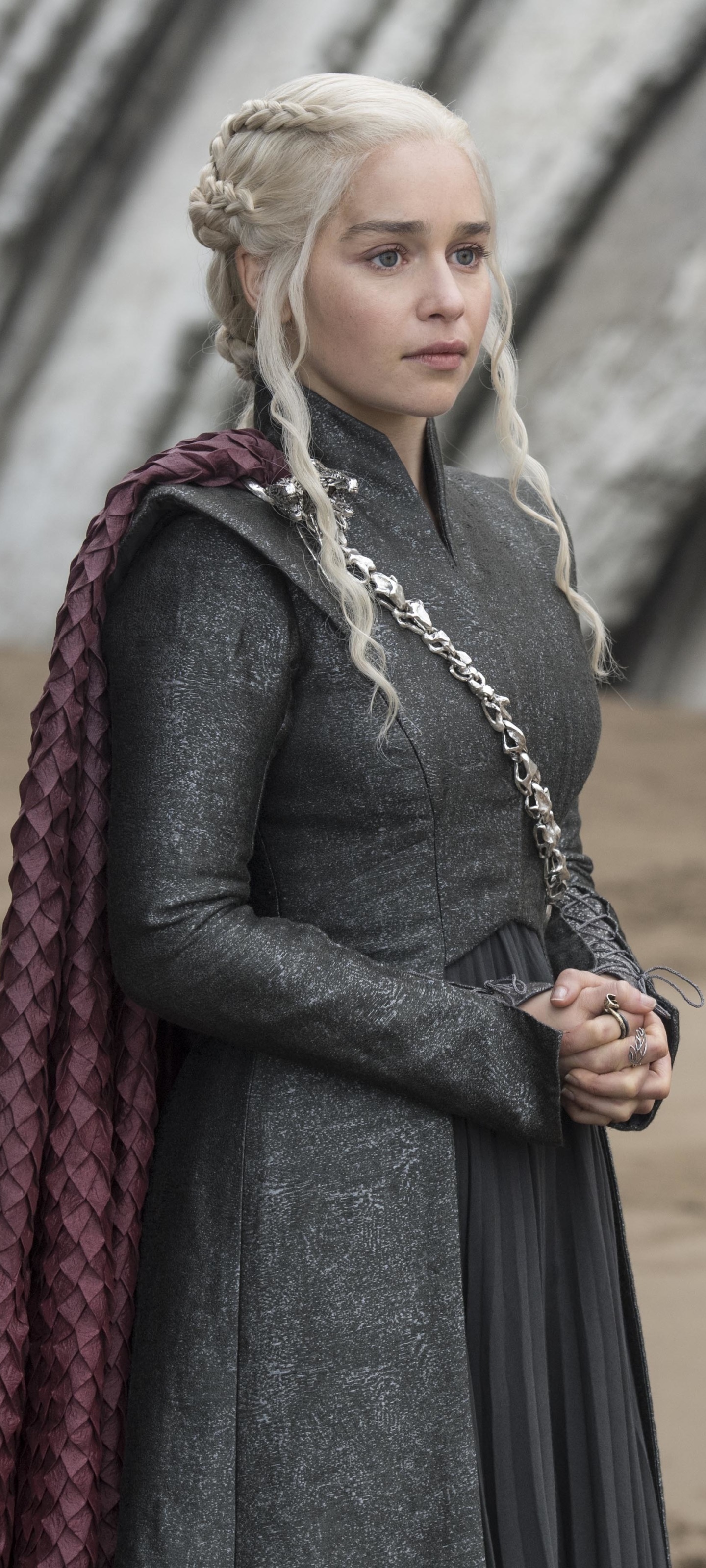 TV Show Game Of Thrones, Emilia Clarke, Daenerys Targaryen, 1440x3200, Phone HD Wallpaper