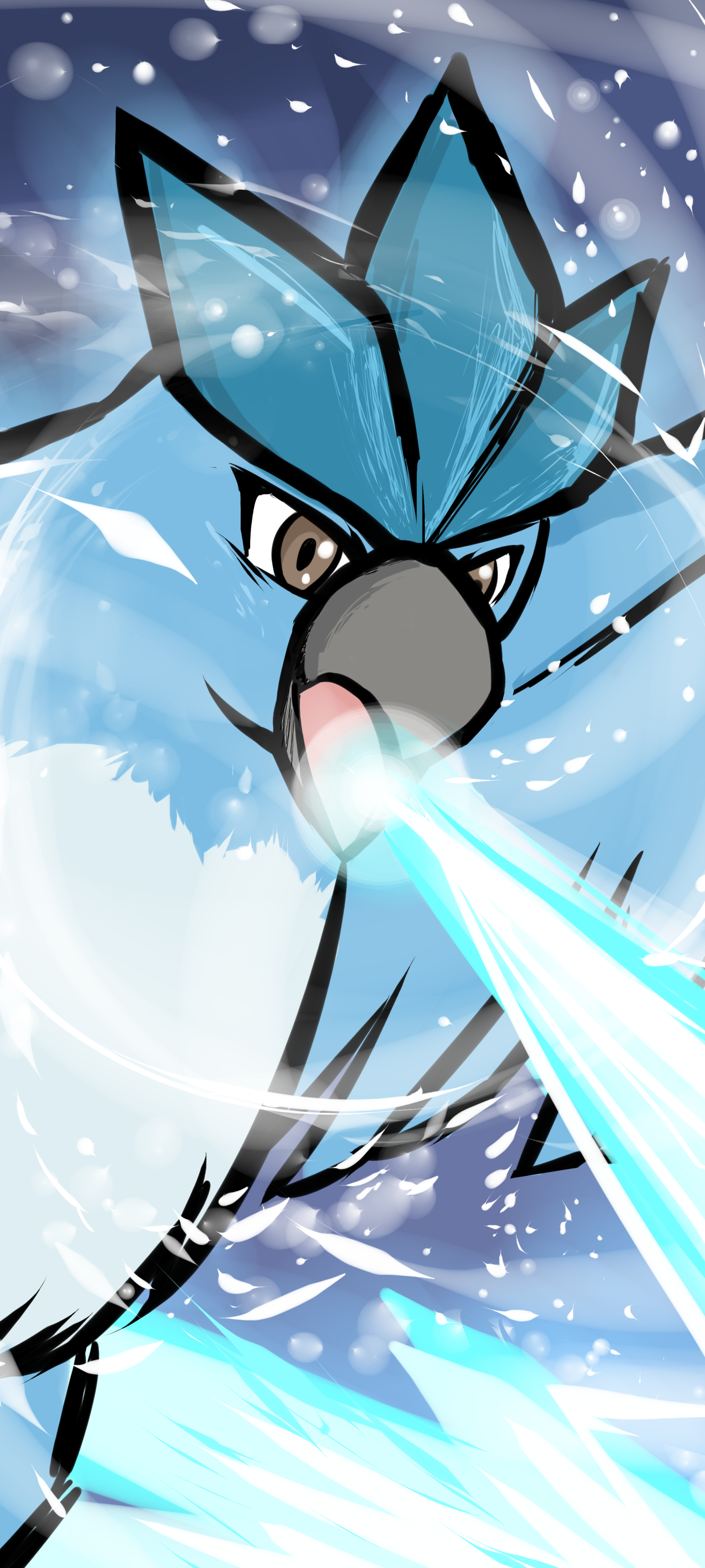 Anime Pokémon, Articuno (Pokémon), 1440x3200, Phone HD Wallpaper