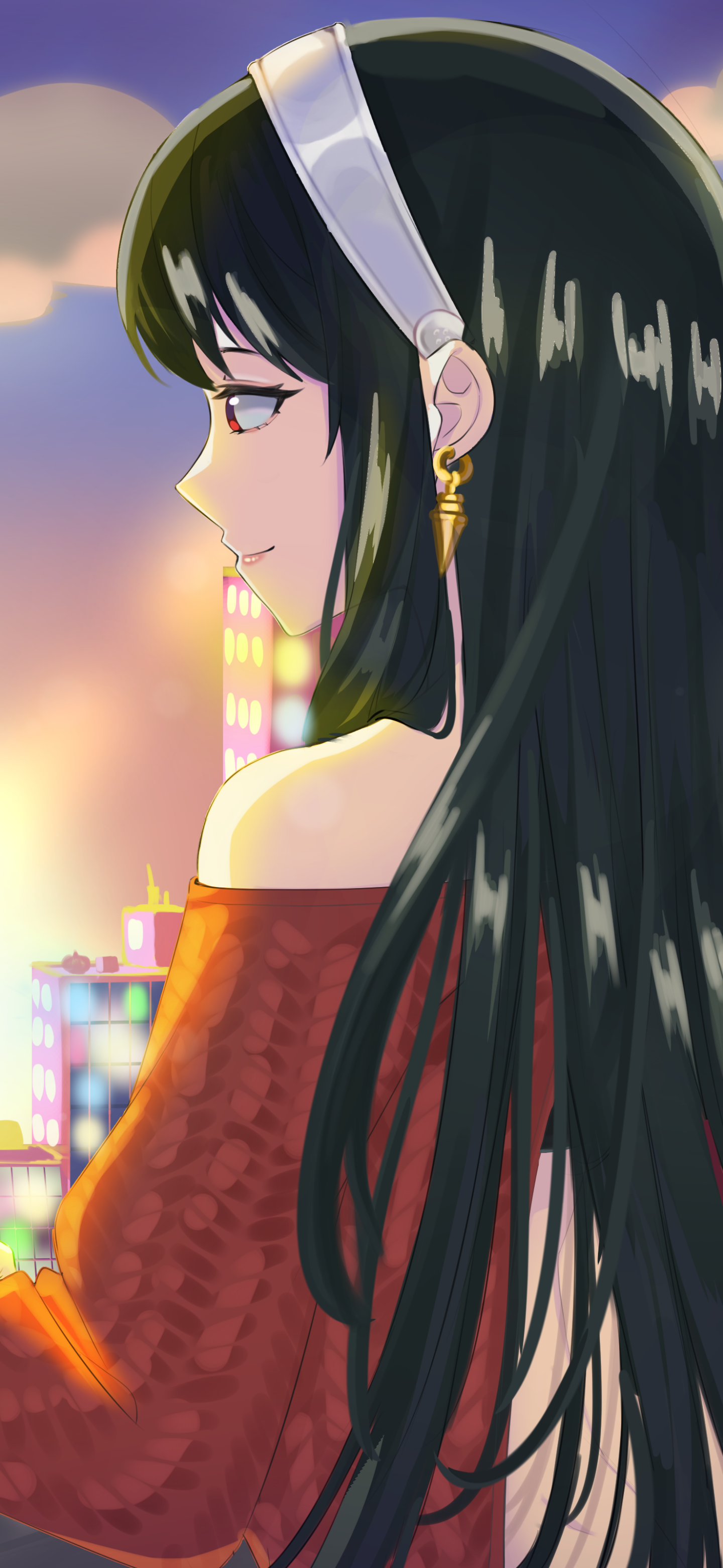 Anime Spy x Family, Yor Forger, 1440x3120, Phone HD Wallpaper