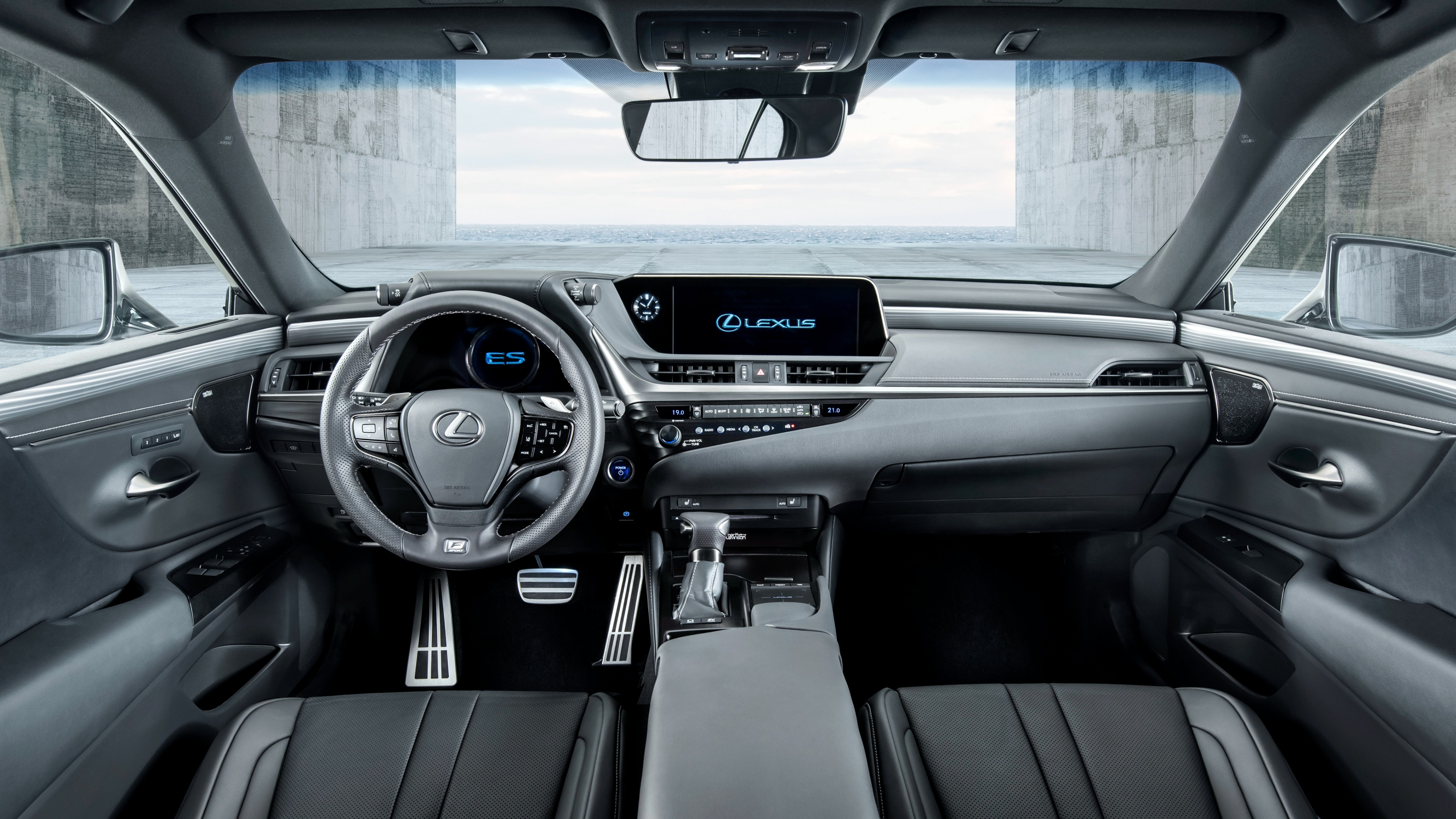 Lexus ES, 2019 Cars, 4K, HD Wallpaper
