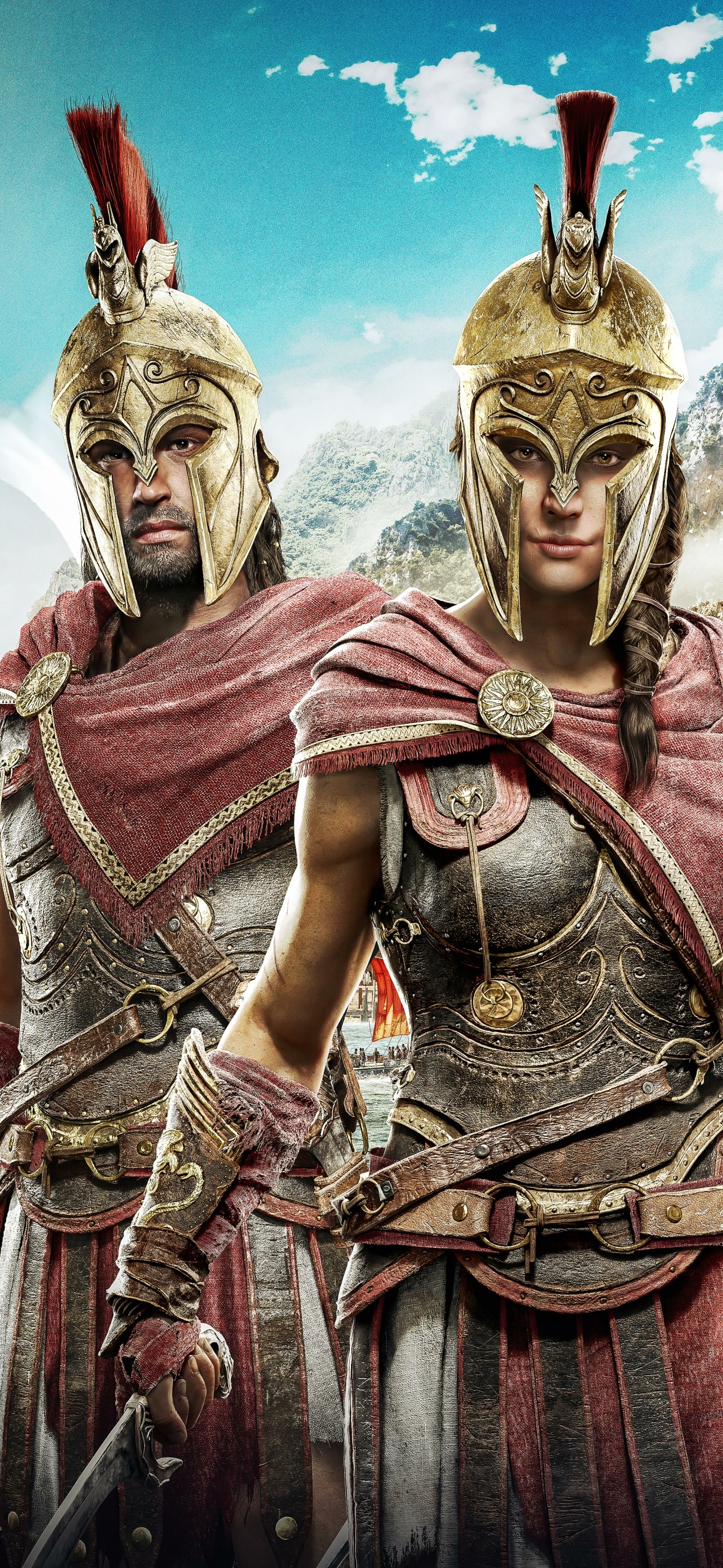 Video Game Assassins Creed Odyssey, 1440x3120, Phone HD Wallpaper