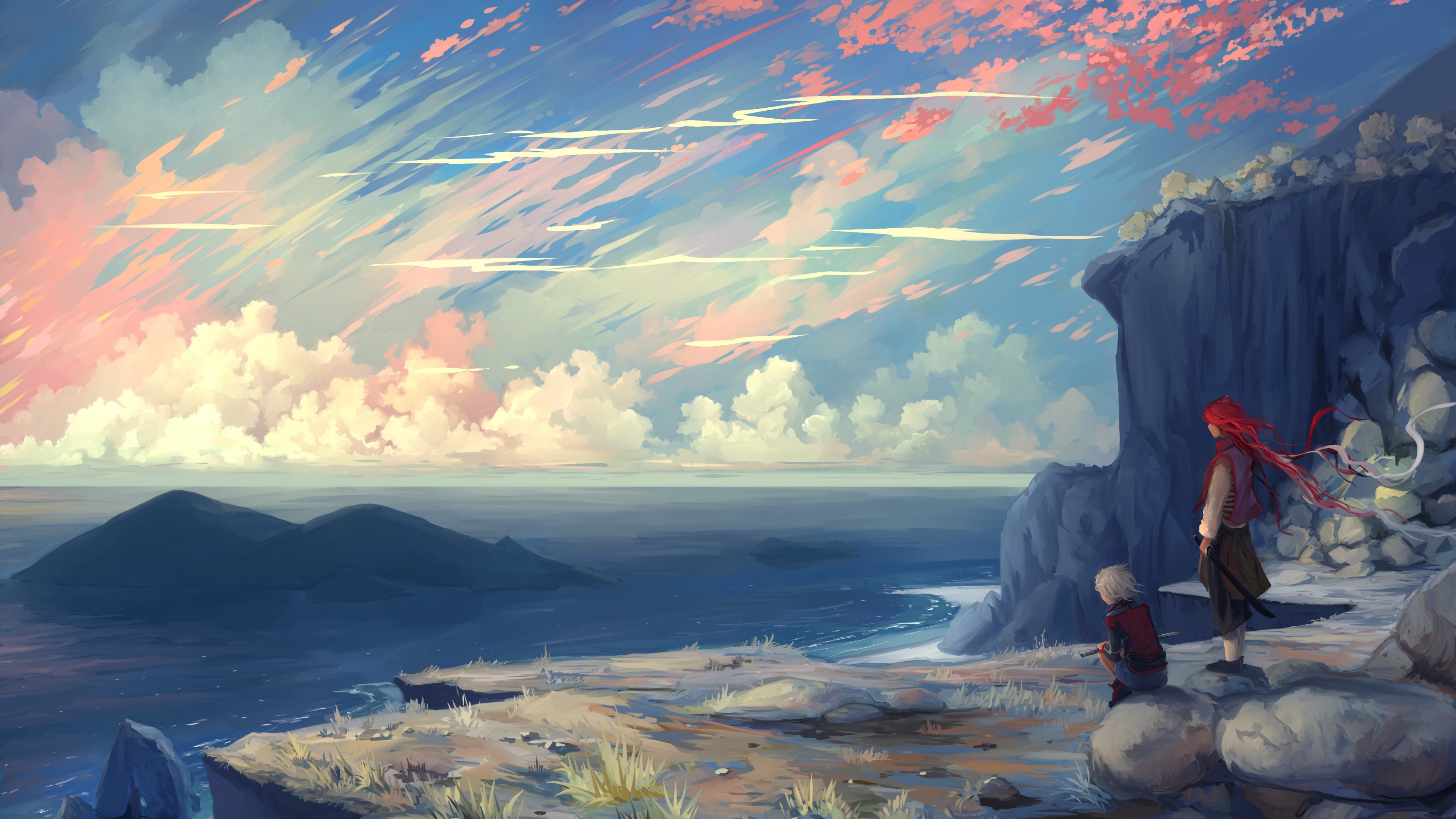 At The Edge, horizon, 4K, HD Wallpaper