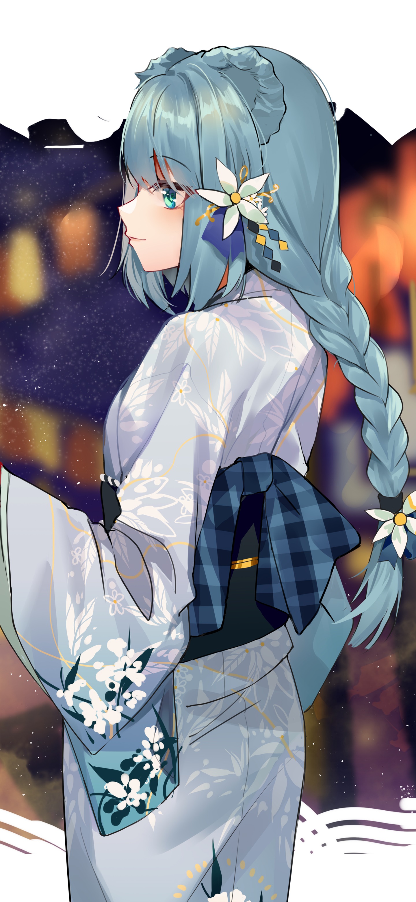 Video Game Arknights, Istina (Arknights), Kimono, 1440x3120, Phone HD Wallpaper