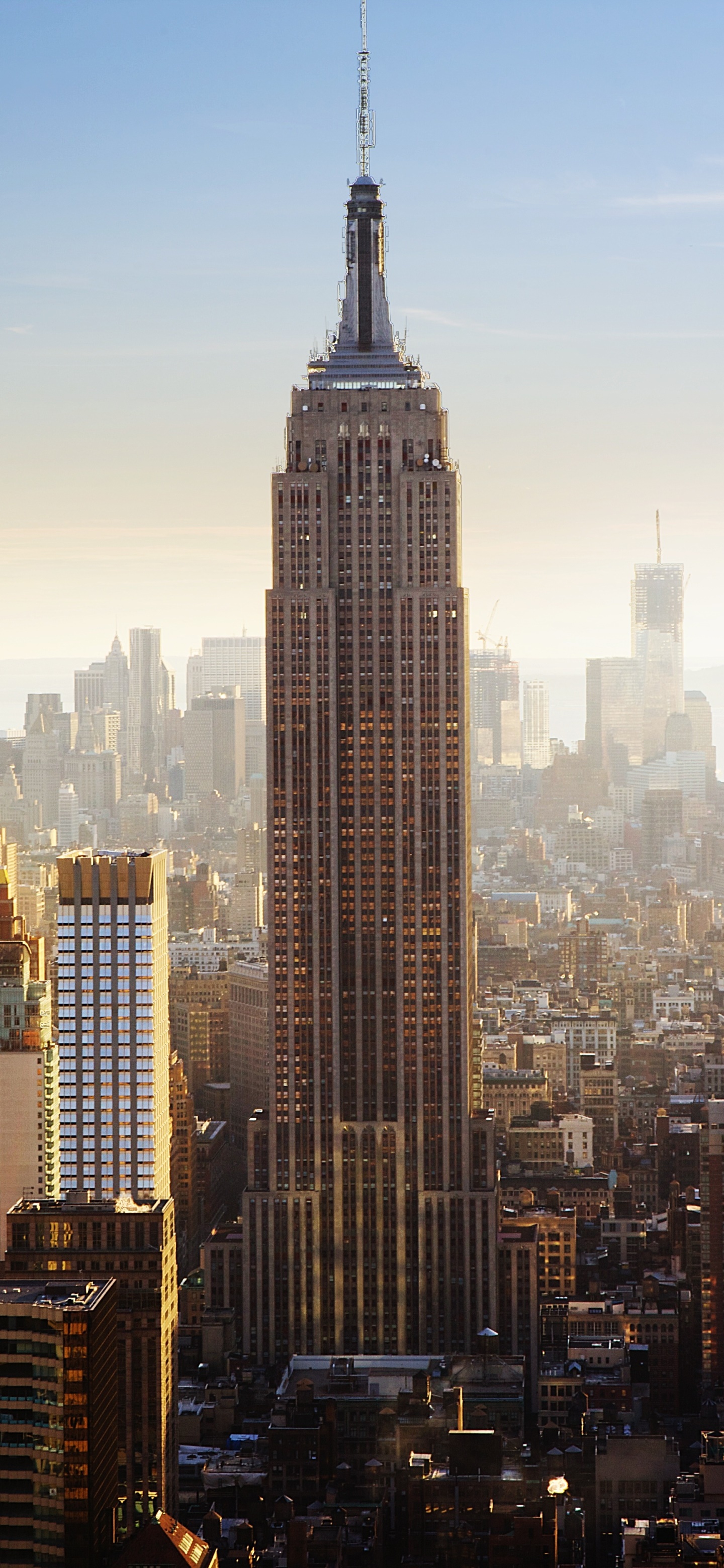 Man Made Manhattan, New York, 1440x3120, Phone HD Wallpaper