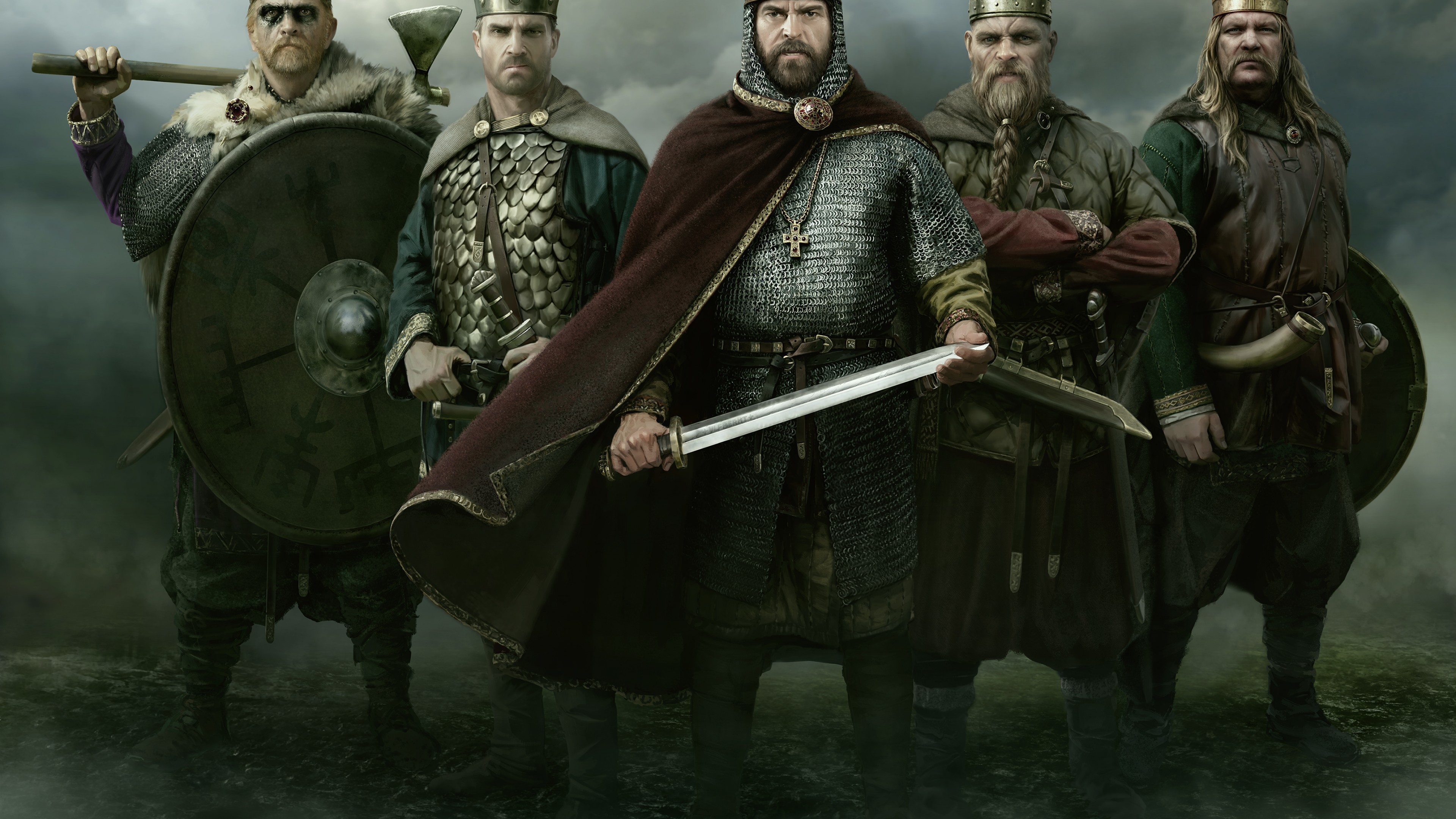 Total War Saga Thrones of Britannia, poster, 4K, HD Wallpaper
