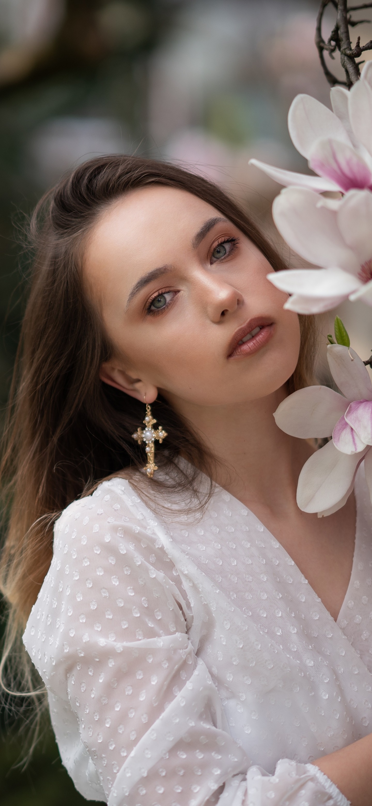 Women Model, Brunette, 1440x3120, Phone HD Wallpaper