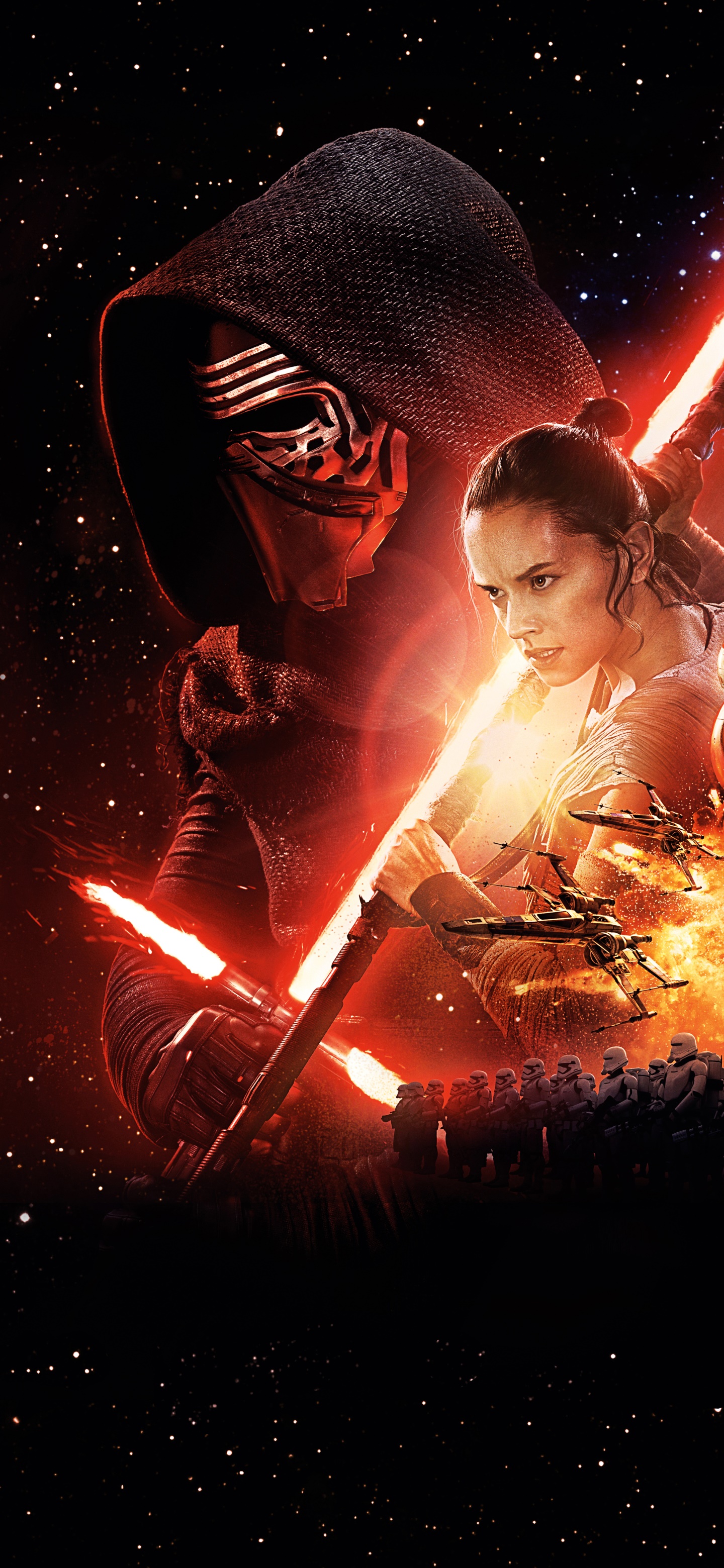 Movie Star Wars Episode VII: The Force Awakens, 1440x3120, Phone HD Wallpaper