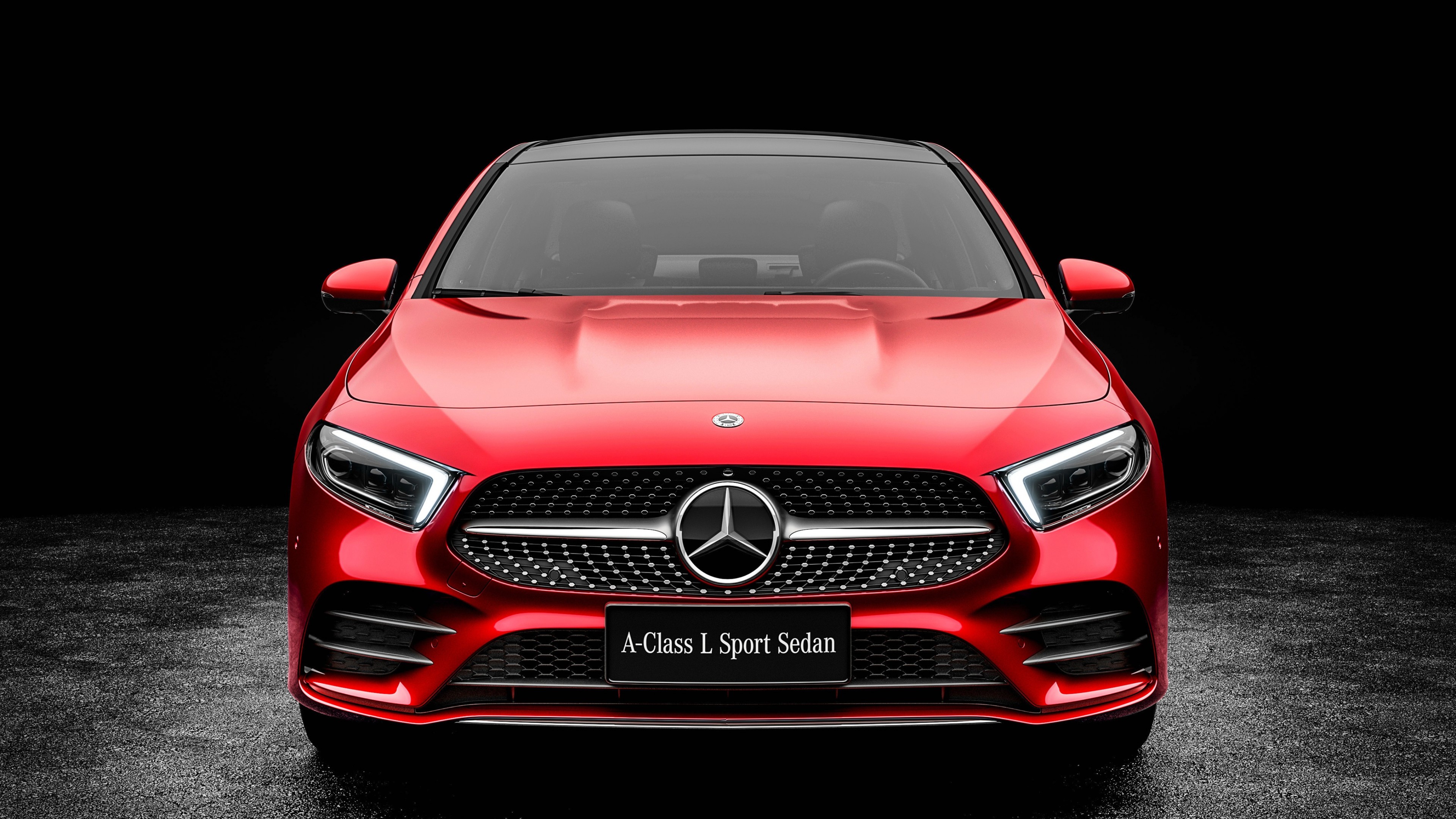 Mercedes-Benz A-Class L Sedan, 2019 Cars, 4K, HD Wallpaper