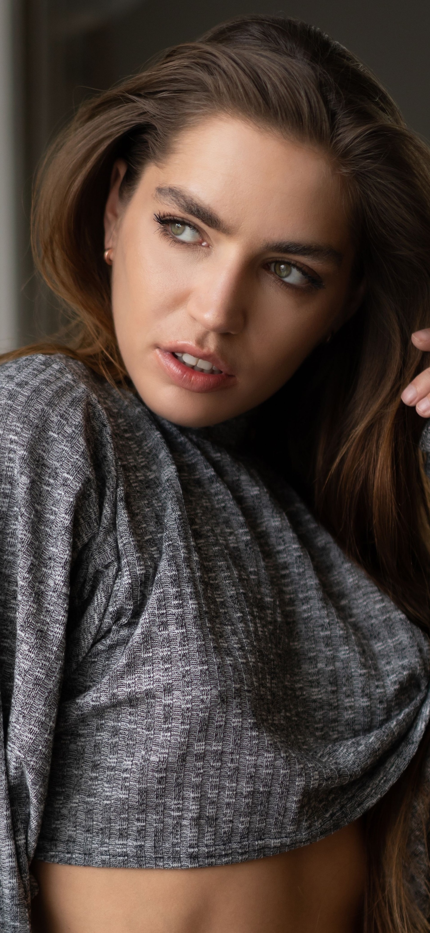 Women Model, Brunette, 1440x3120, Phone HD Wallpaper