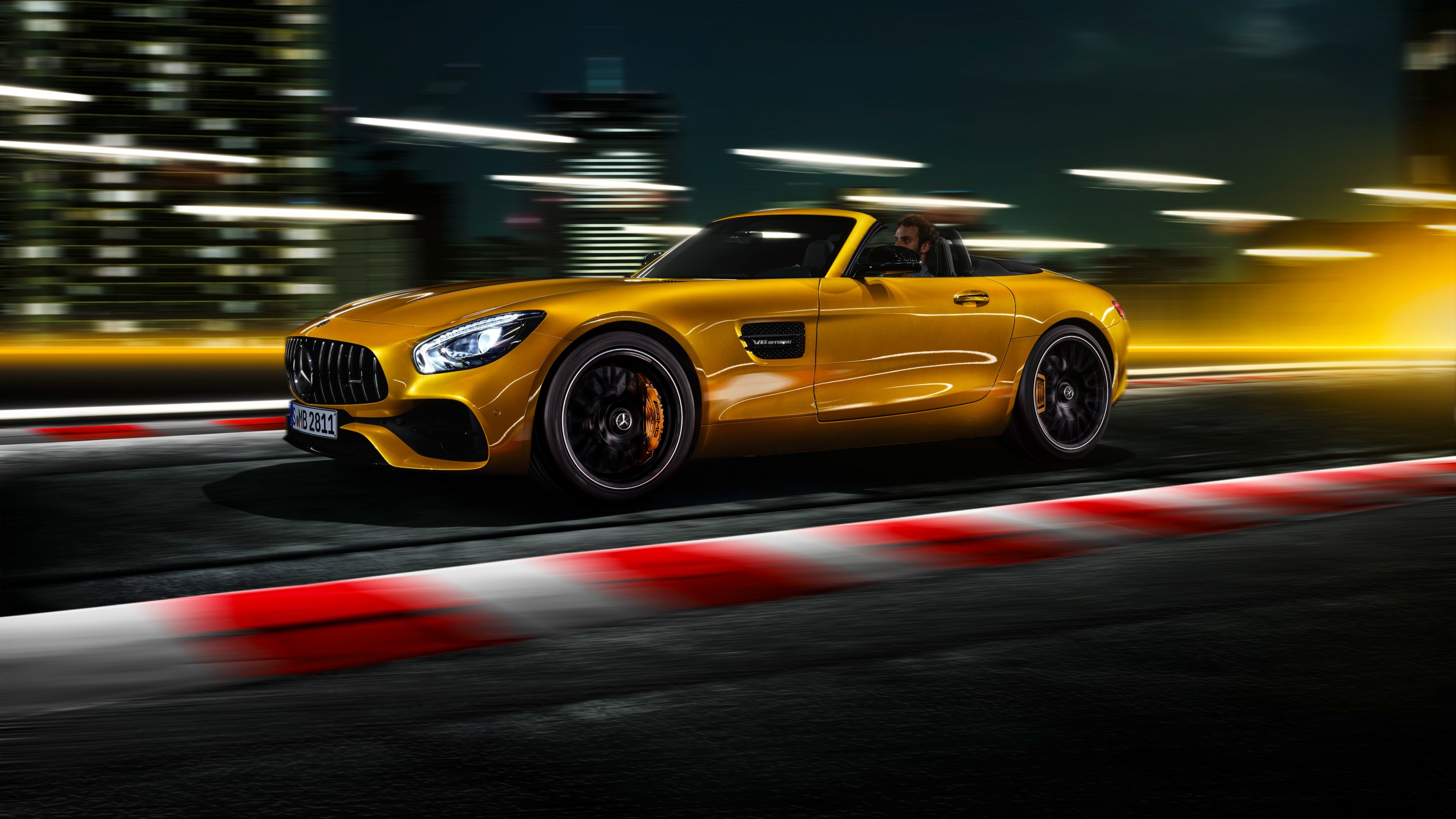 Mercedes-Benz AMG GT S Roadster, 2019 Cars, 4K, 4K, HD Wallpaper