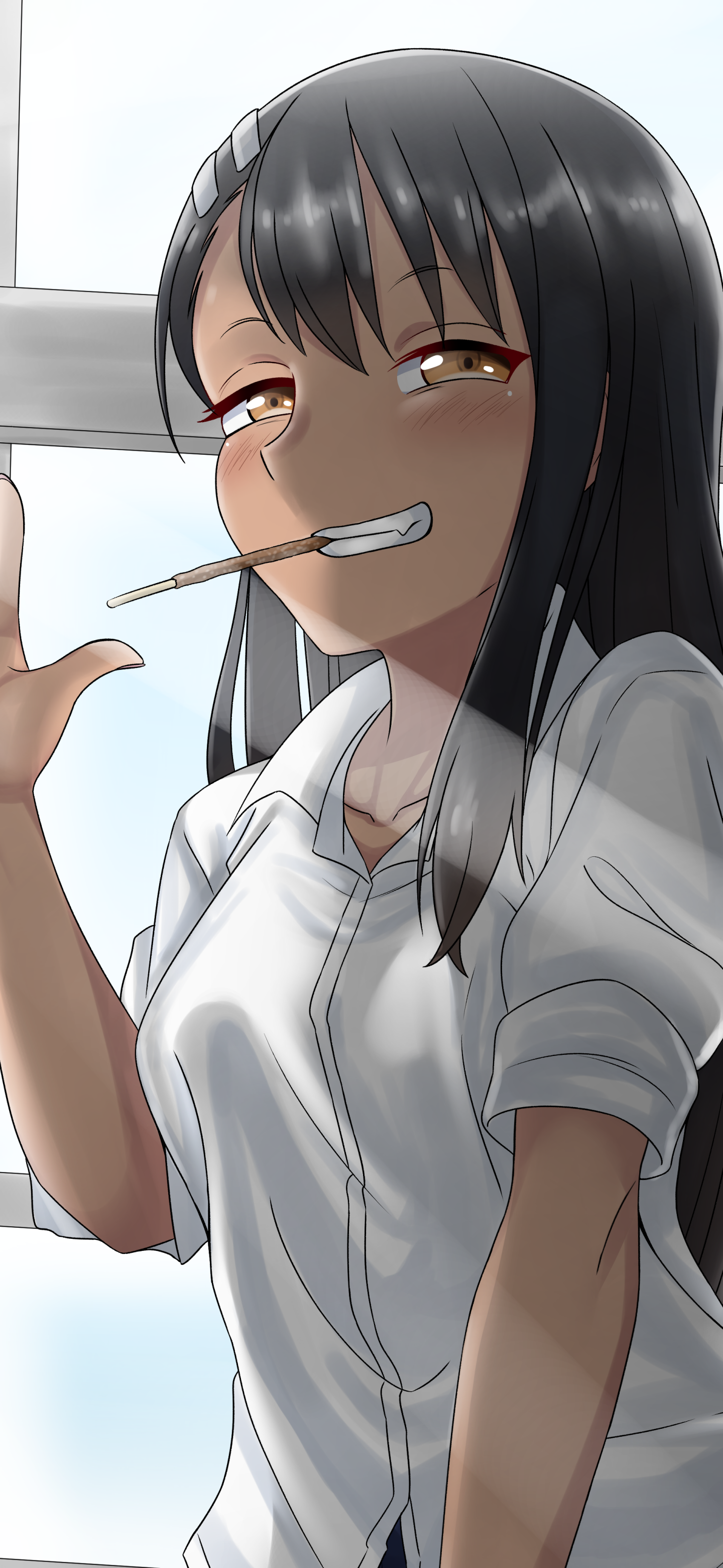 Anime Dont Toy with Me, Miss Nagatoro, Hayase Nagatoro, 1440x3120, Phone HD Wallpaper
