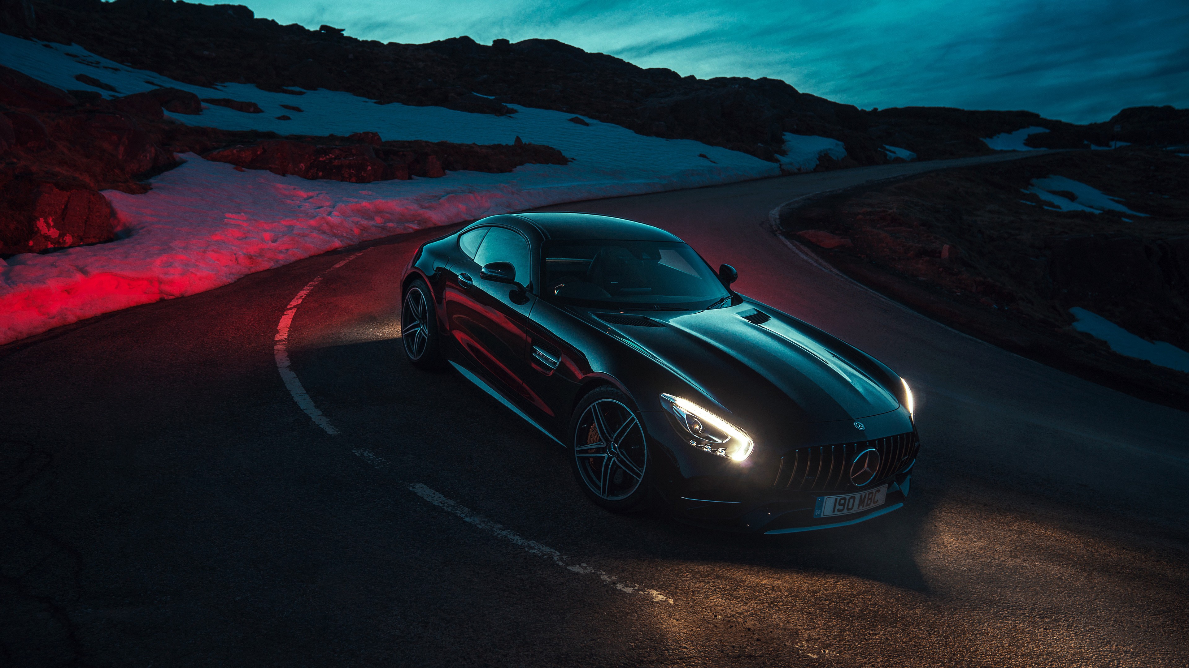 Mercedes AMG GT C, 2018 Cars, 4K, HD Wallpaper