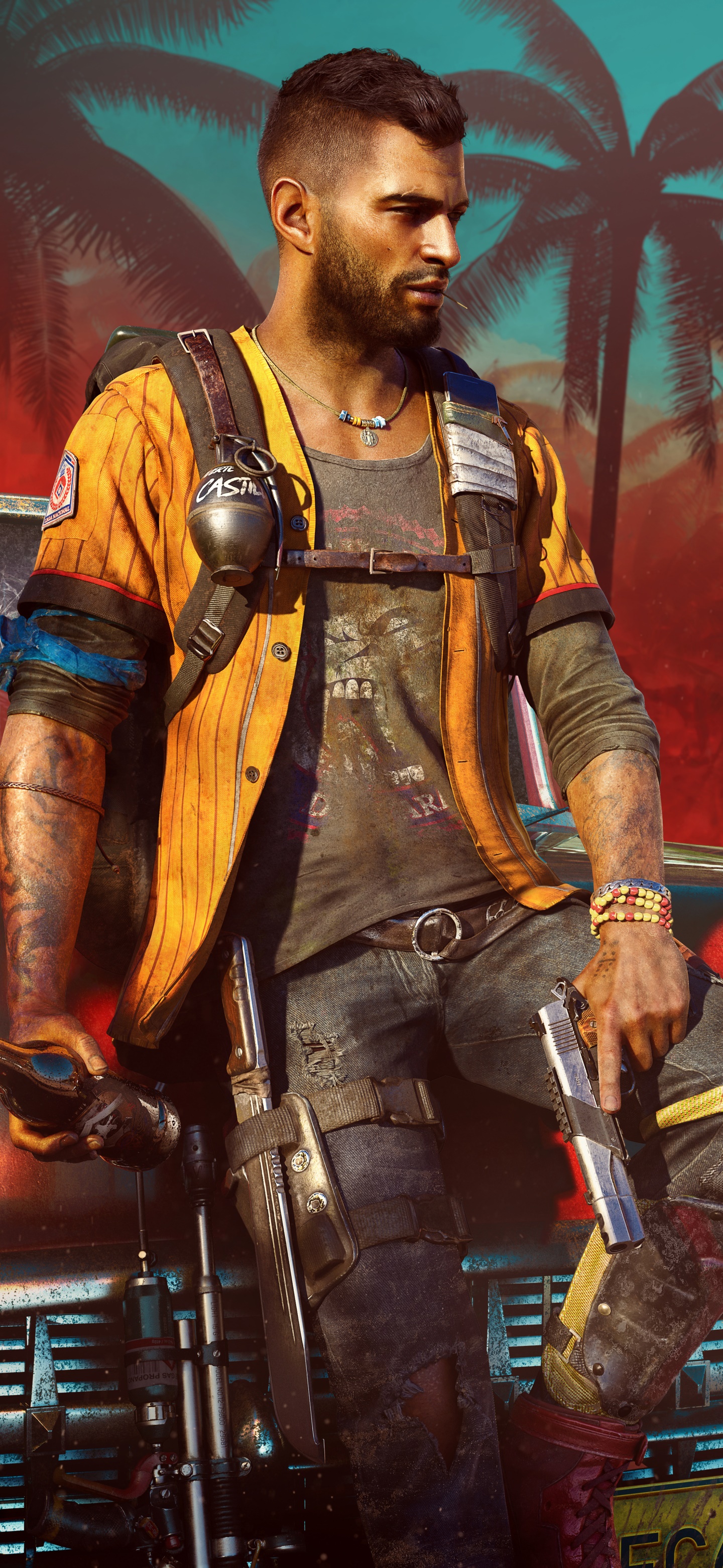 Video Game Far Cry 6, Dani Rojas, 1440x3120, Phone HD Wallpaper