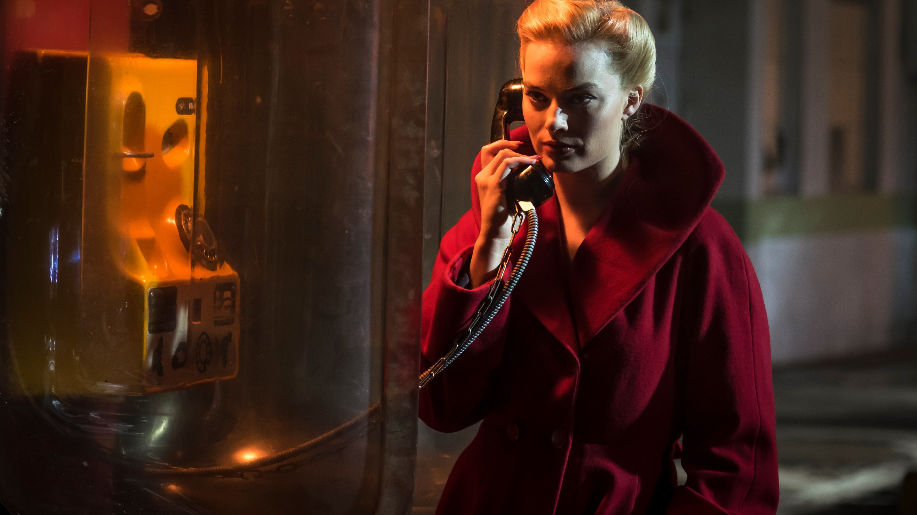 Terminal, Margot Robbie, 4K, HD Wallpaper