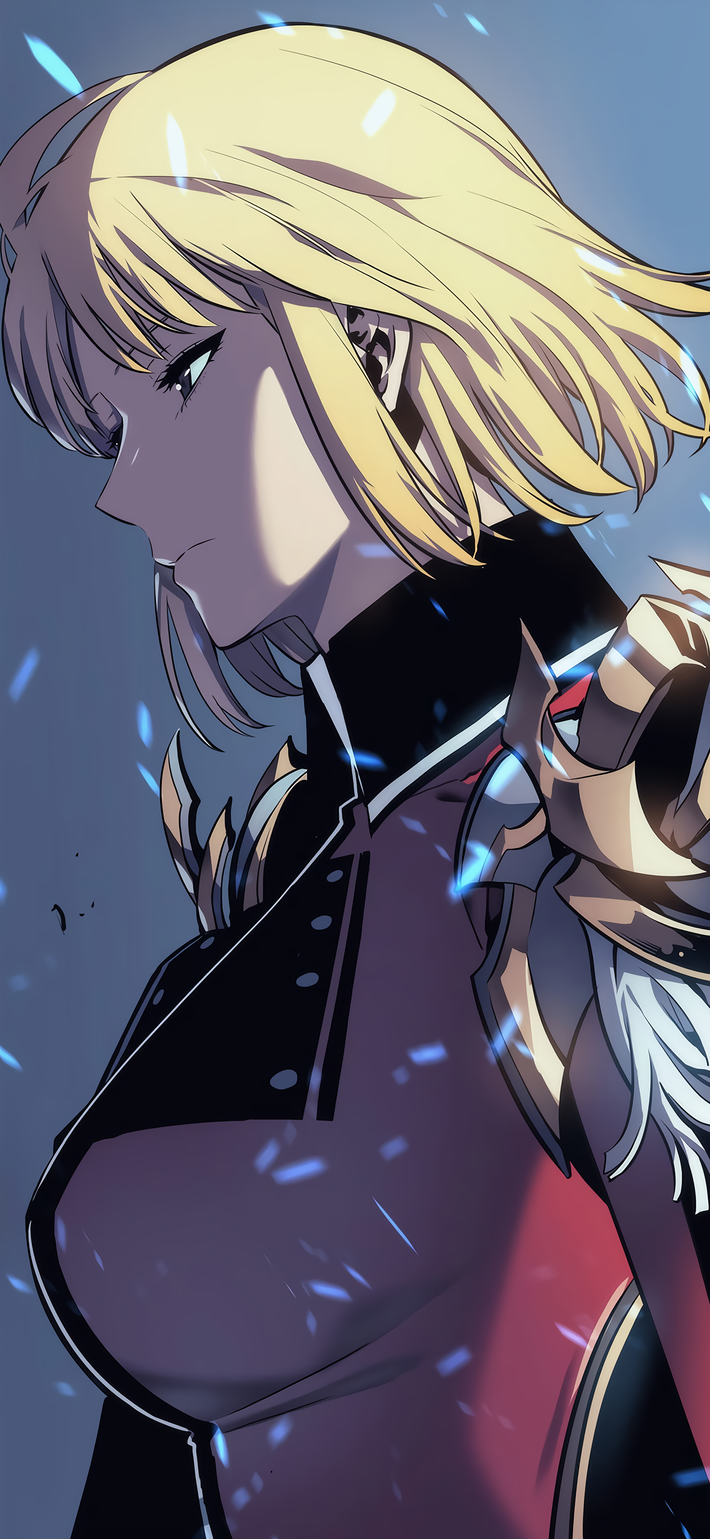Anime Solo Leveling, Cha Hae-in, 1440x3120, Phone HD Wallpaper