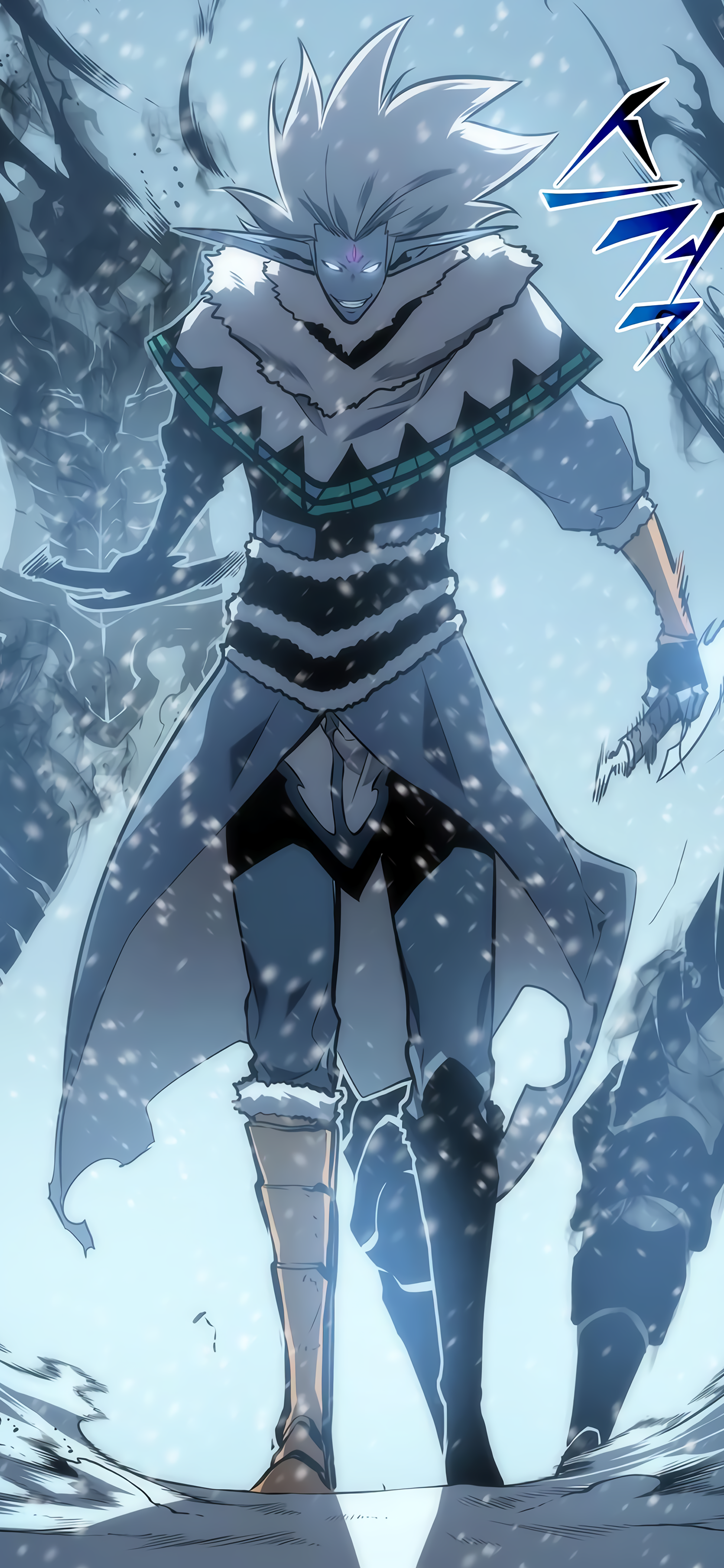 Anime Solo Leveling, Baruka (Solo Leveling), 1440x3120, Phone HD Wallpaper