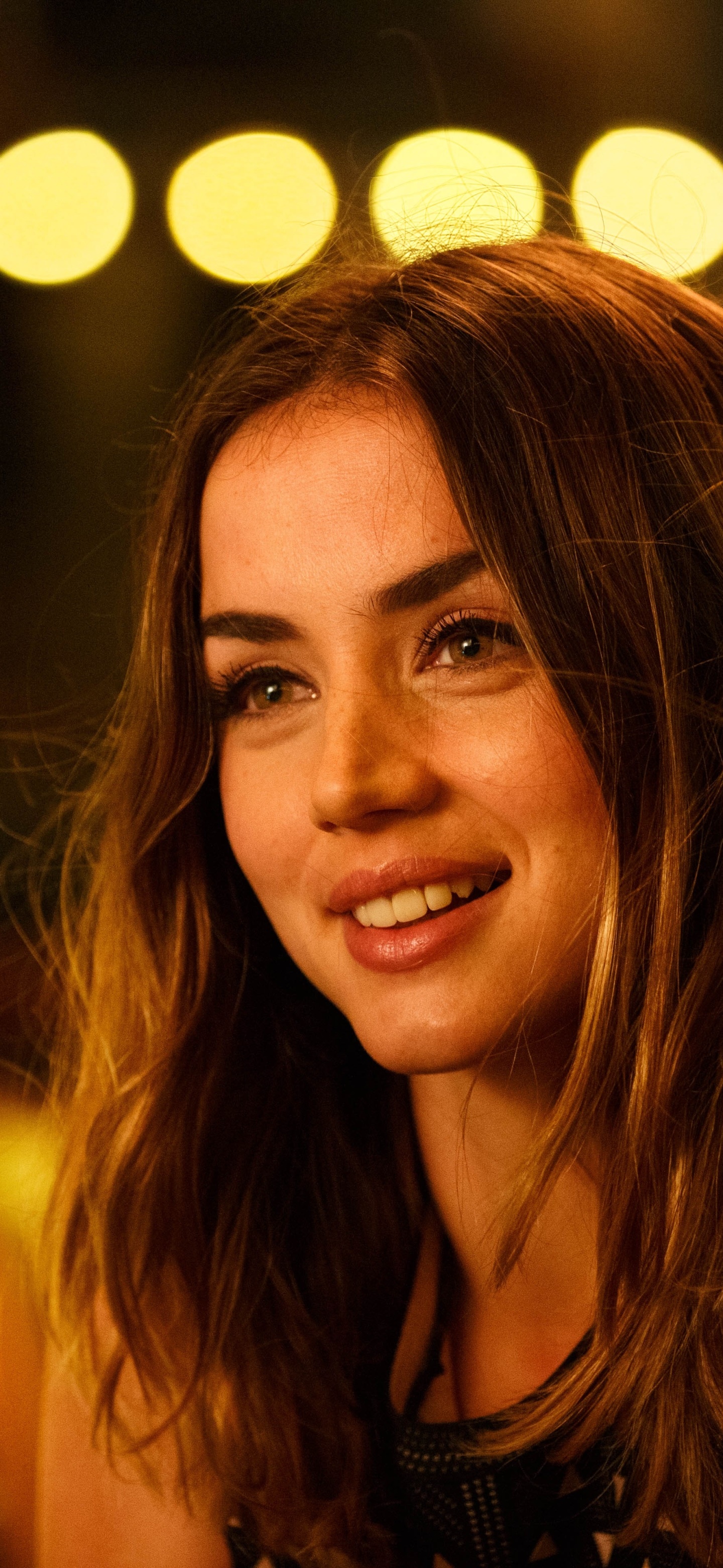 Celebrity Ana de Armas, Smile, Overdrive (Movie), 1440x3120, Phone HD Wallpaper