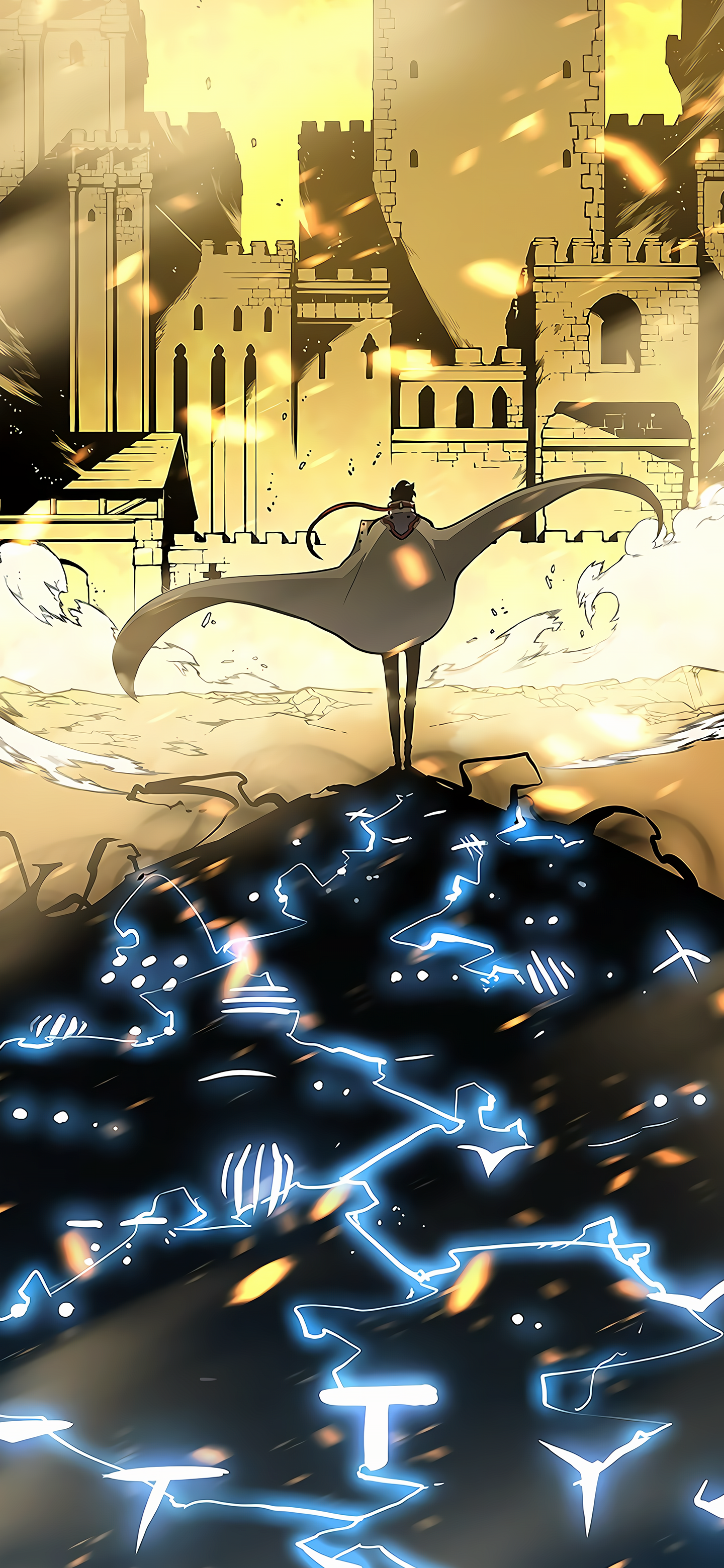 Anime Solo Leveling, Sung Jin-Woo, 1440x3120, Phone HD Wallpaper