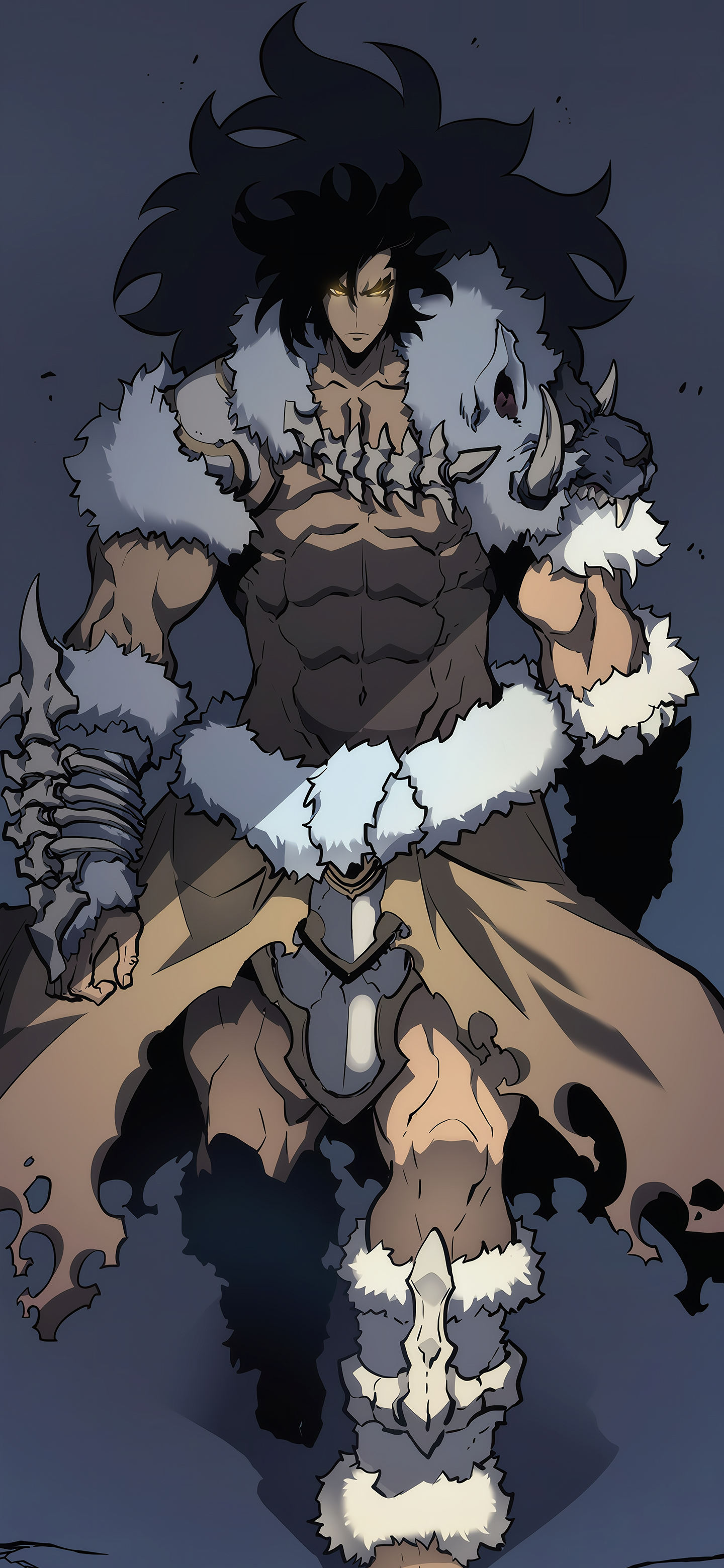 Anime Solo Leveling, Beast Monarch (Solo Leveling), 1440x3120, Phone HD Wallpaper