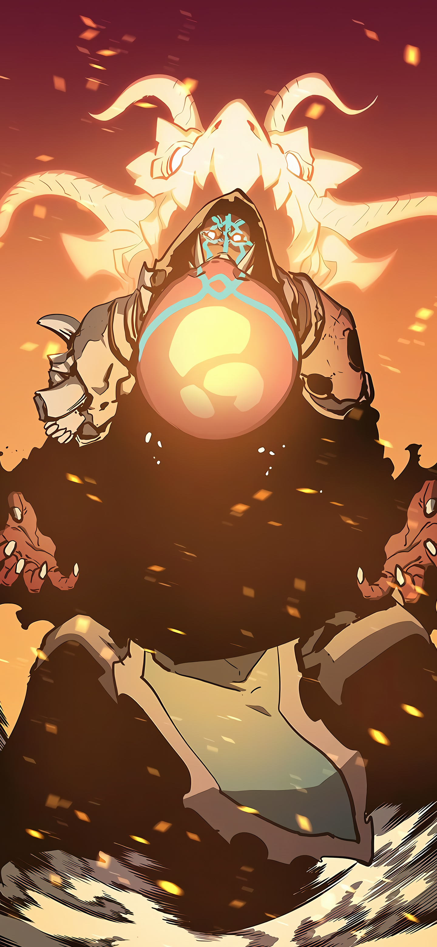 Anime Solo Leveling, Kargalgan (Solo Leveling), 1440x3120, Phone HD Wallpaper