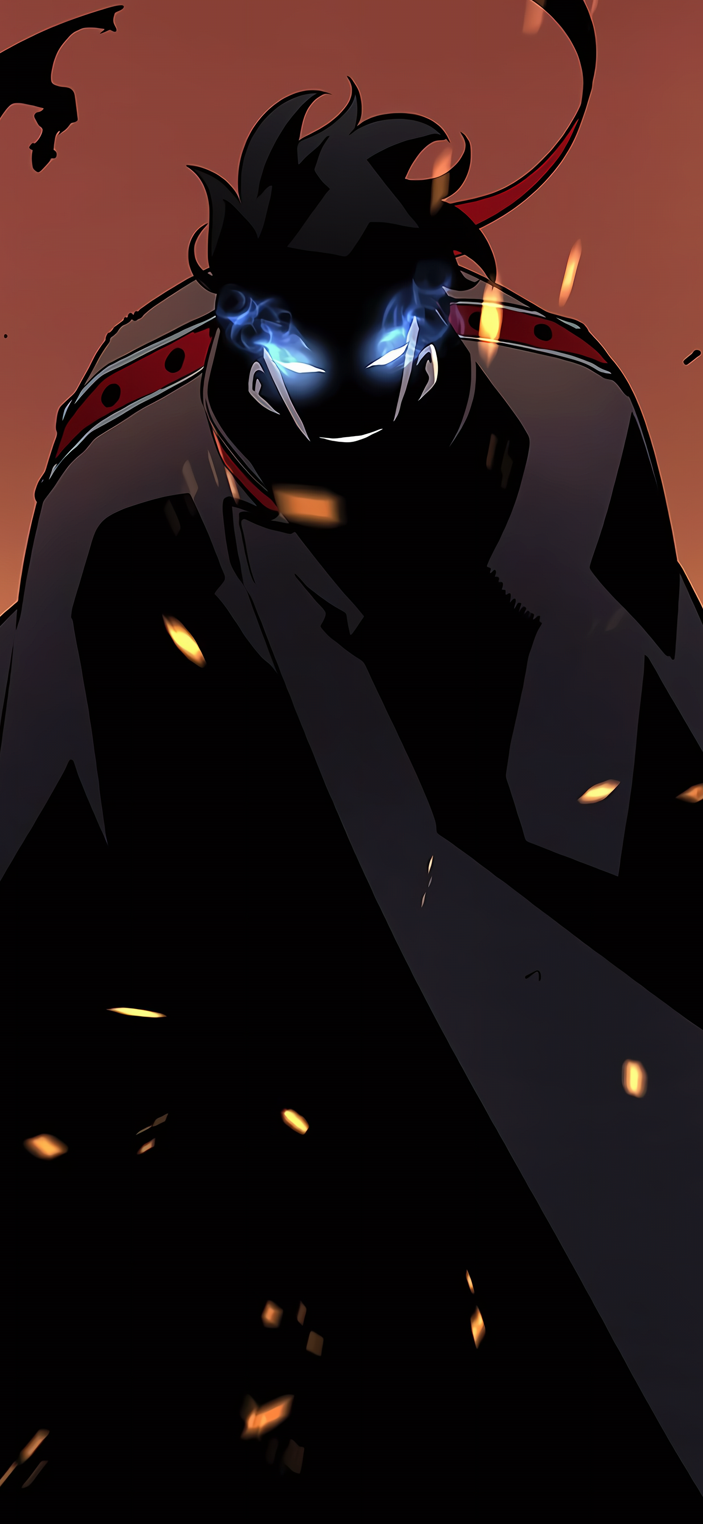 Anime Solo Leveling, Sung Jin-Woo, 1440x3120, Phone HD Wallpaper