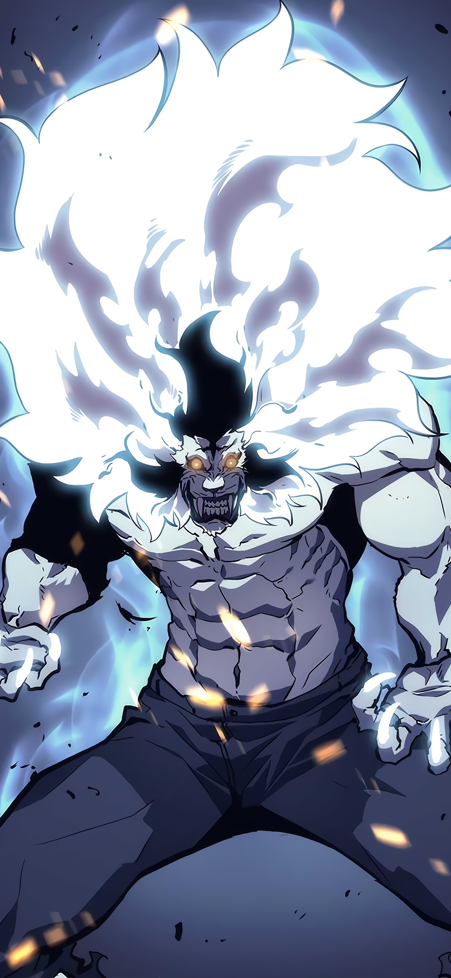 Anime Solo Leveling, Baek Yoon-Ho, 1440x3120, Phone HD Wallpaper