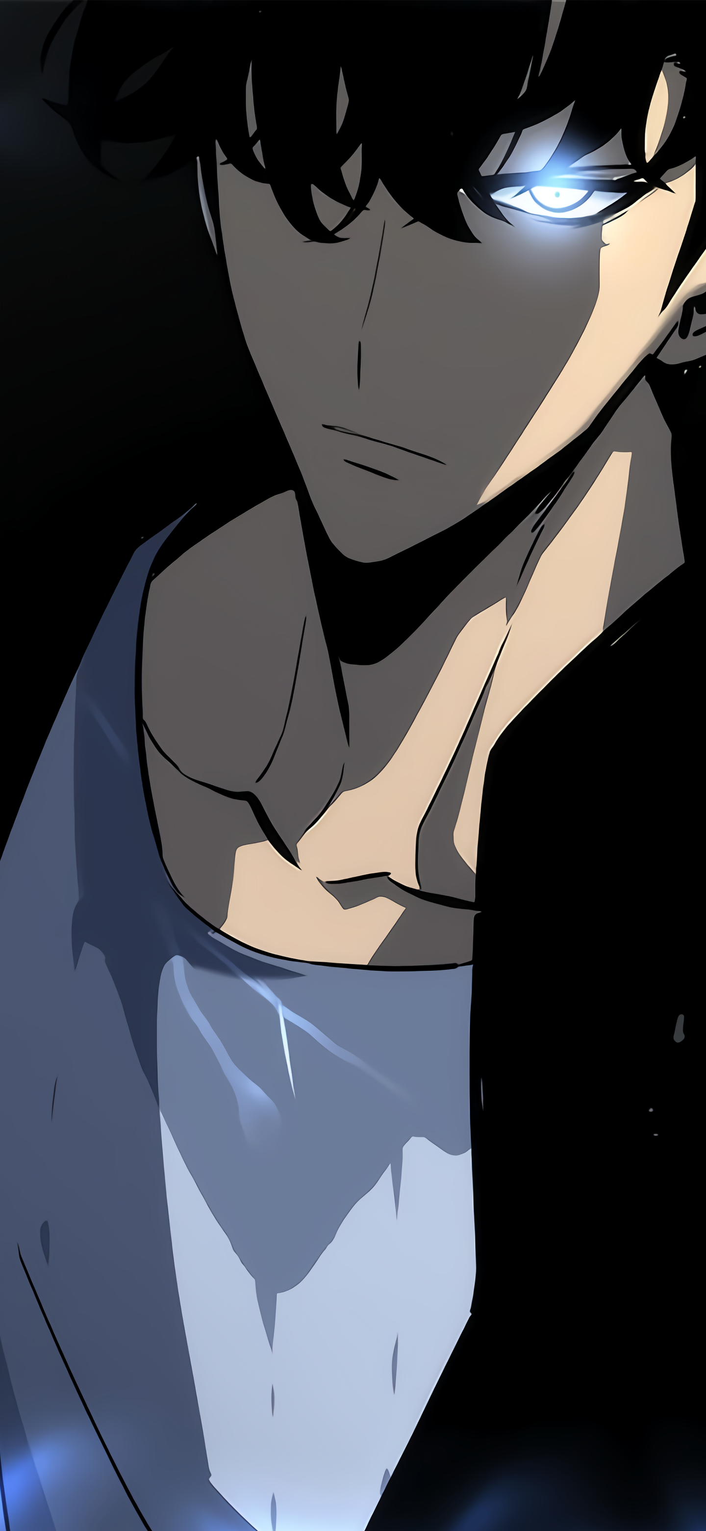 Anime Solo Leveling, Sung Jin-Woo, 1440x3120, Phone HD Wallpaper