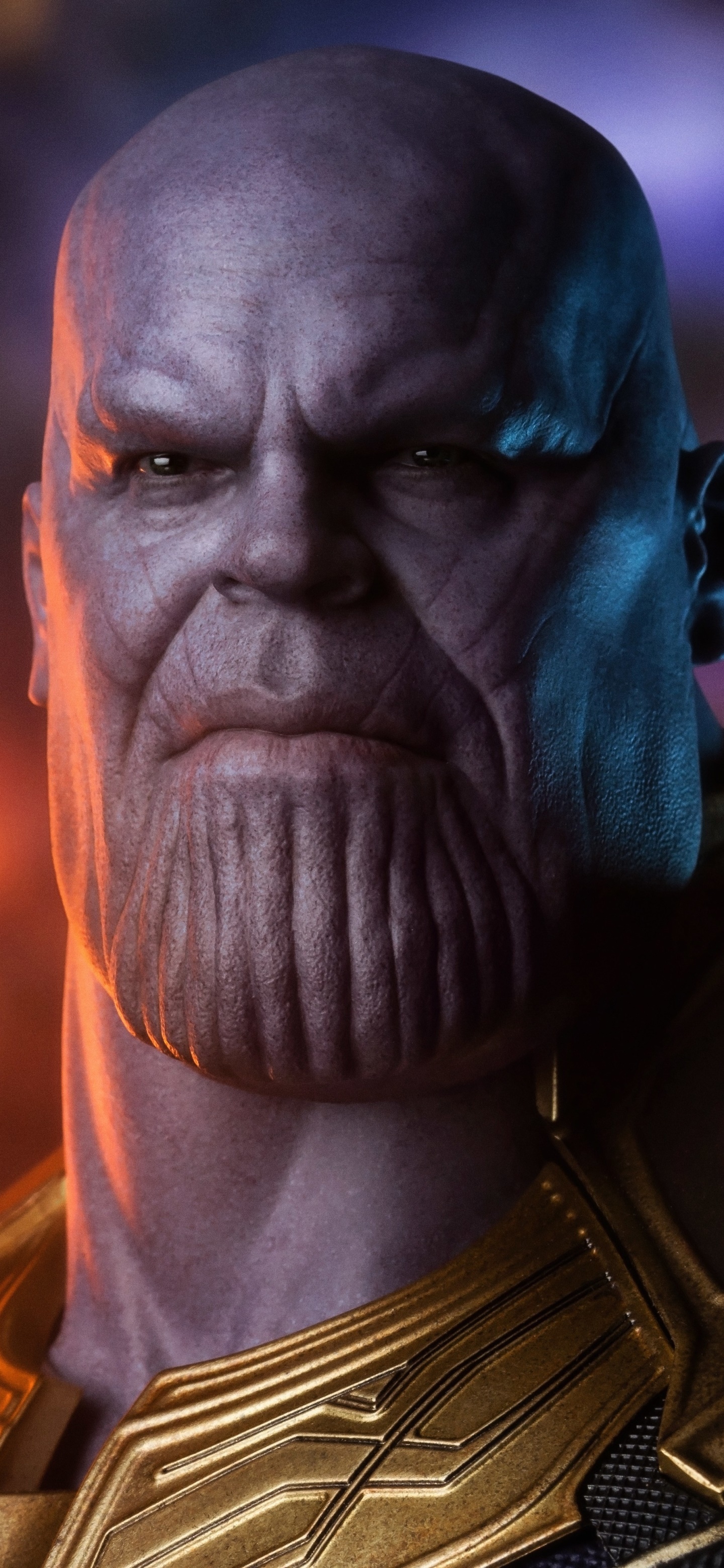 Comics Thanos, Figurine, 1440x3120, Phone HD Wallpaper