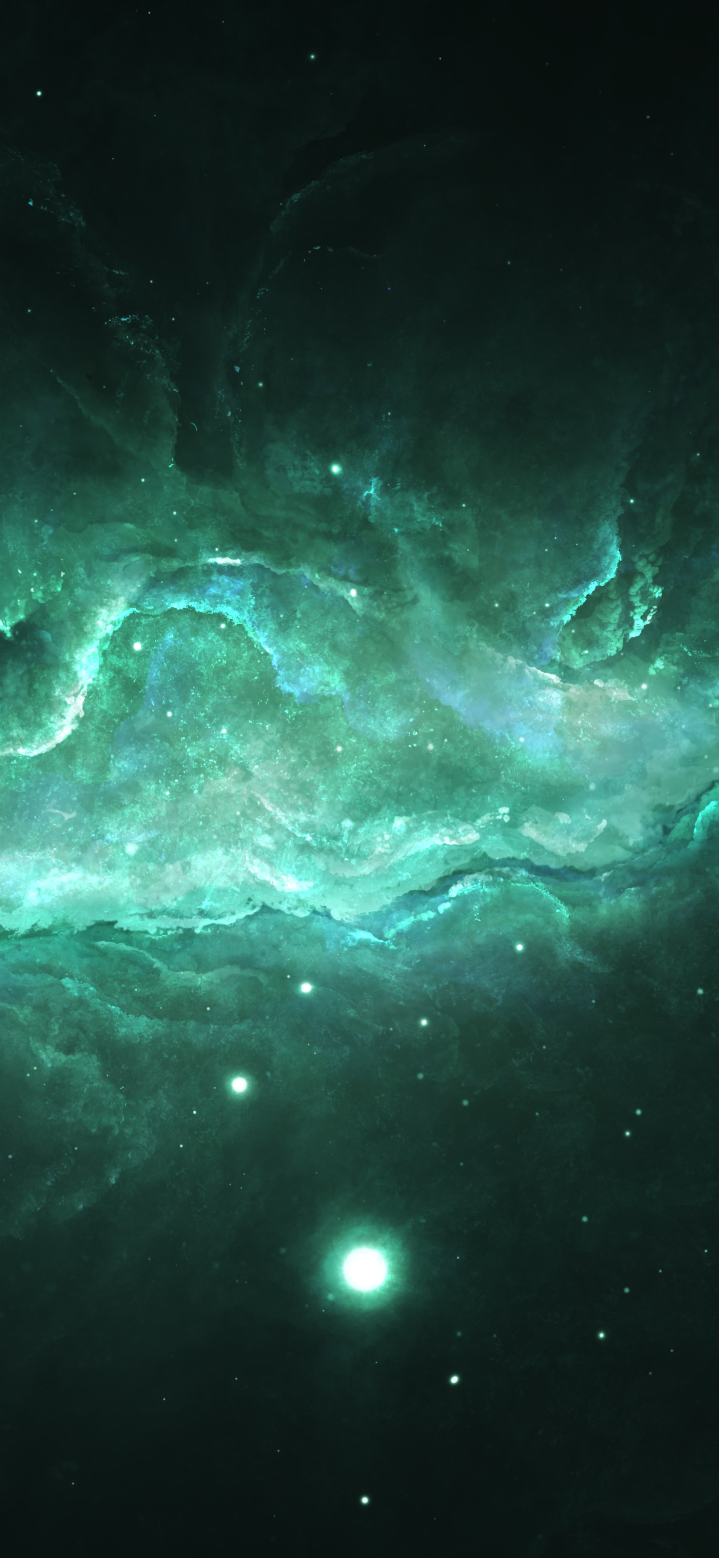 Sci Fi Nebula, Space, 1440x3120, Phone HD Wallpaper