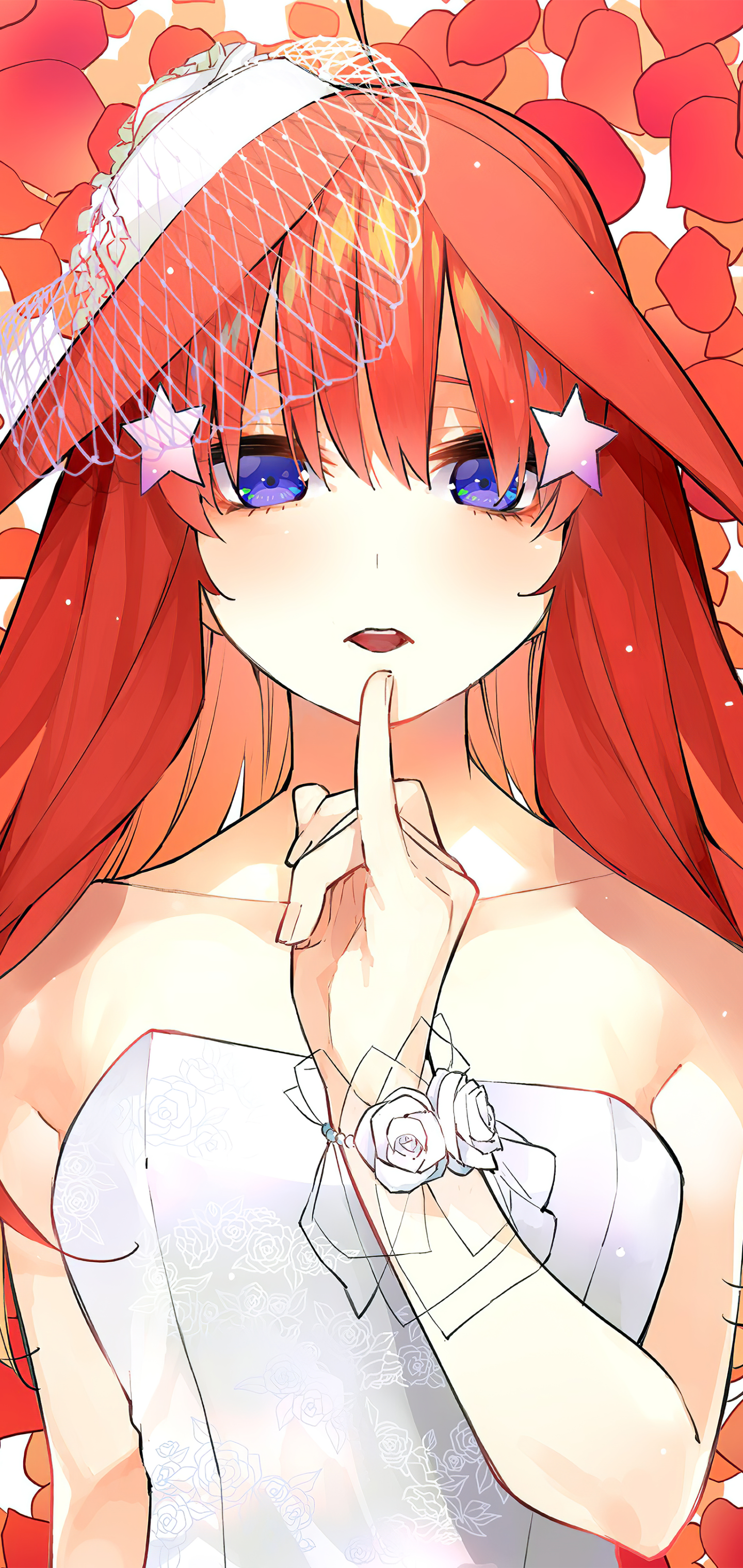Anime The Quintessential Quintuplets, Gotoubun No Hanayome, Itsuki Nakano, 1440x3040, Phone HD Wallpaper