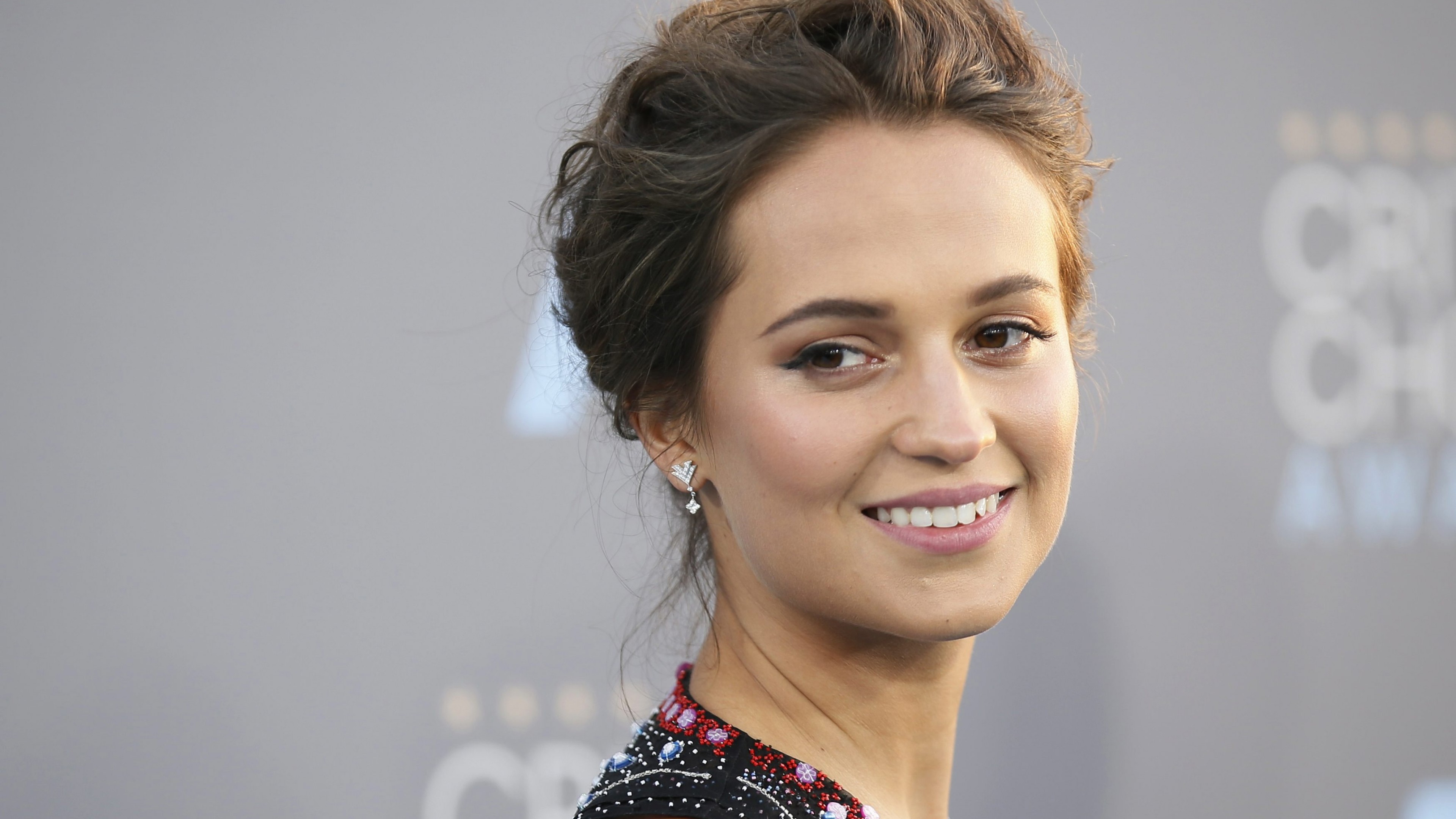 Alicia Vikander, 4k, photo, HD Wallpaper