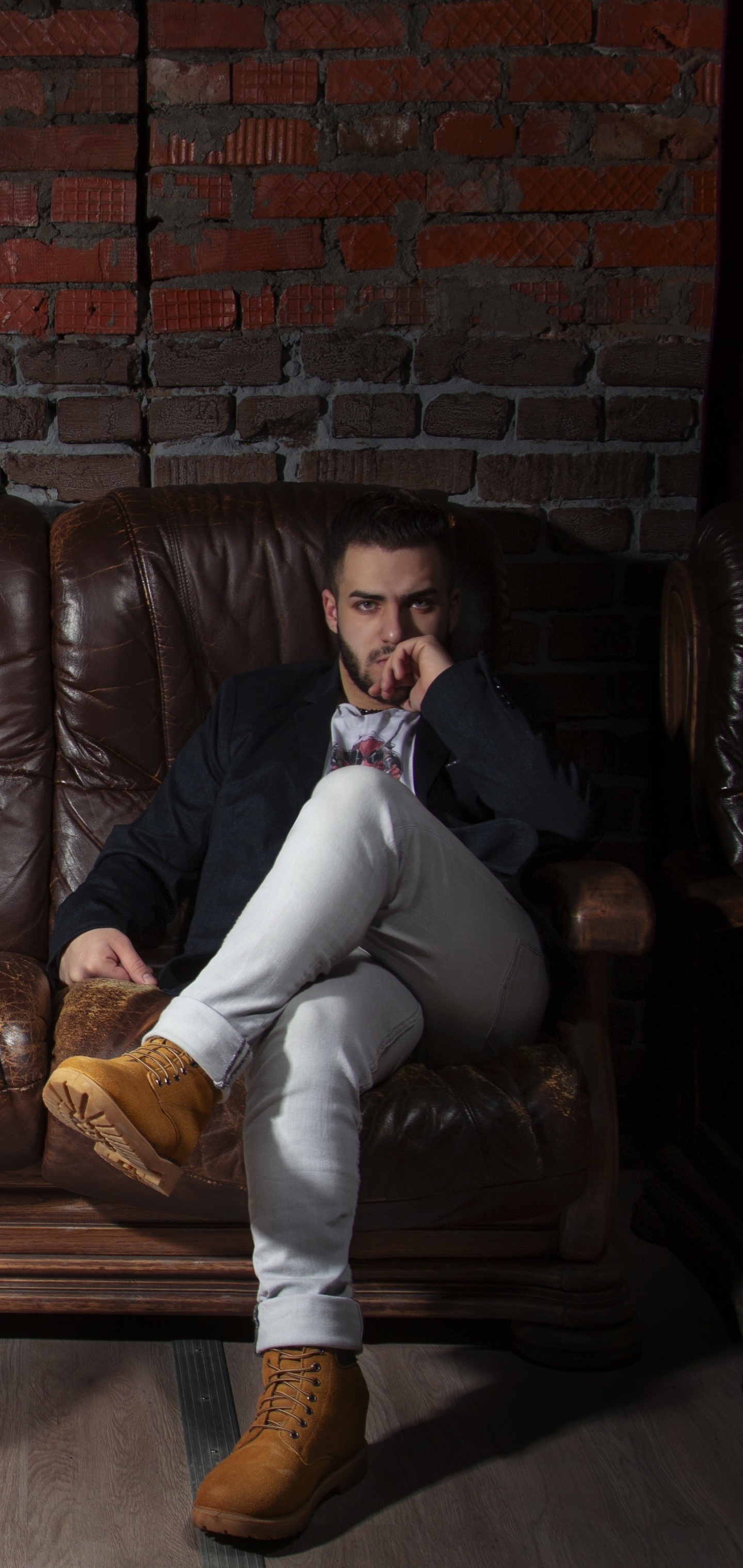 Men Model, Stare, 1440x3040, Phone HD Wallpaper