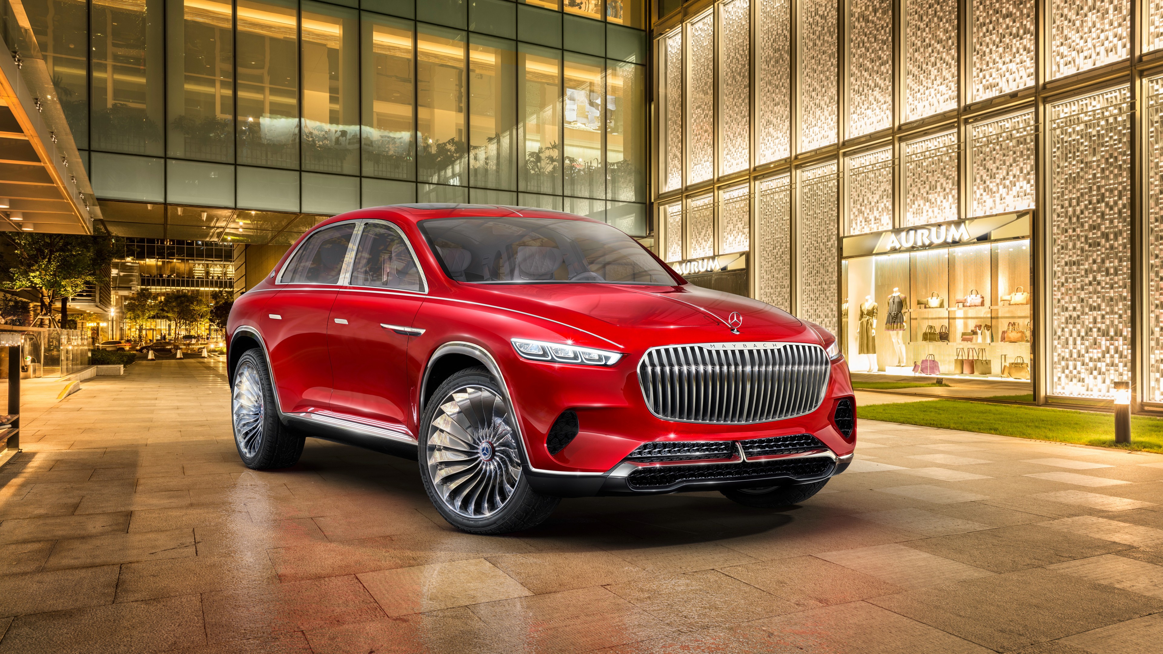 Vision Mercedes-Maybach Ultimate Luxury, electric cars, 4k, HD Wallpaper