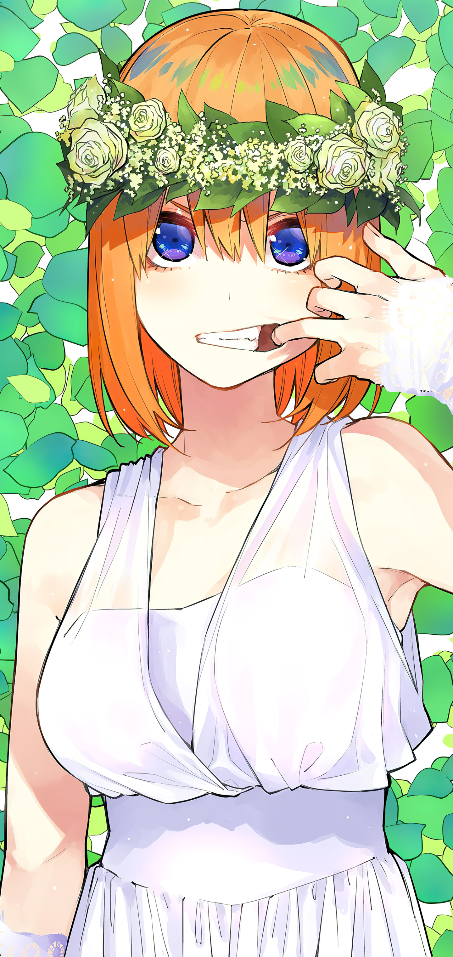 Anime The Quintessential Quintuplets, 5-Toubun No Hanayome, Yotsuba Nakano, 1440x3040, Phone HD Wallpaper