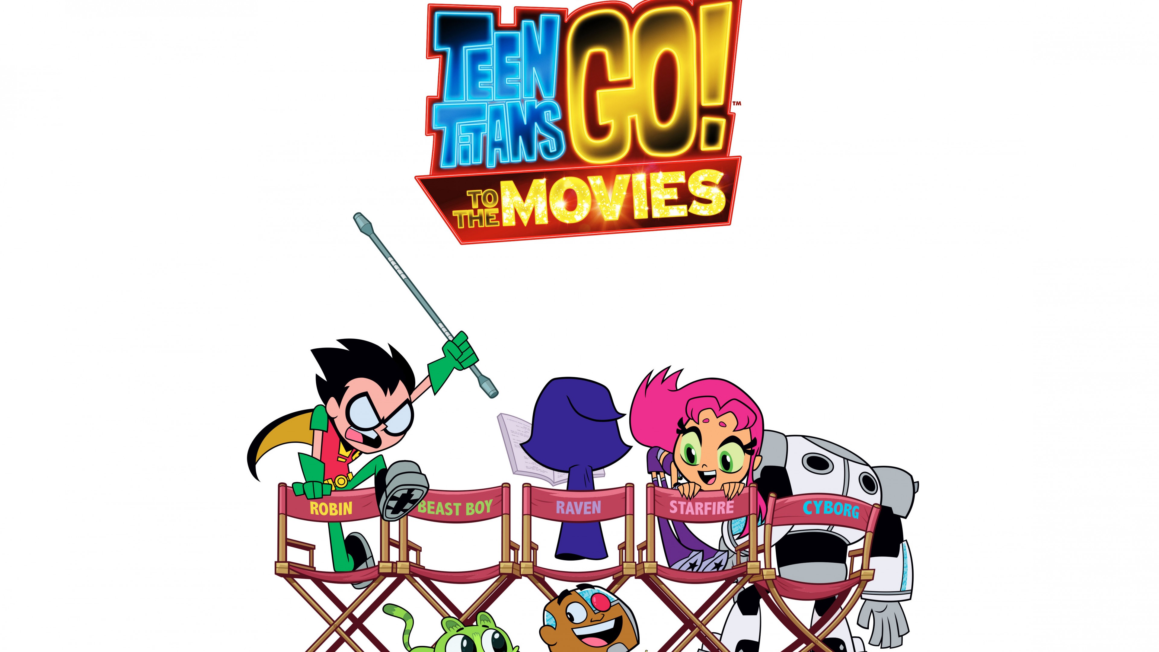 Teen Titans Go! To the Movies, 4k, HD Wallpaper