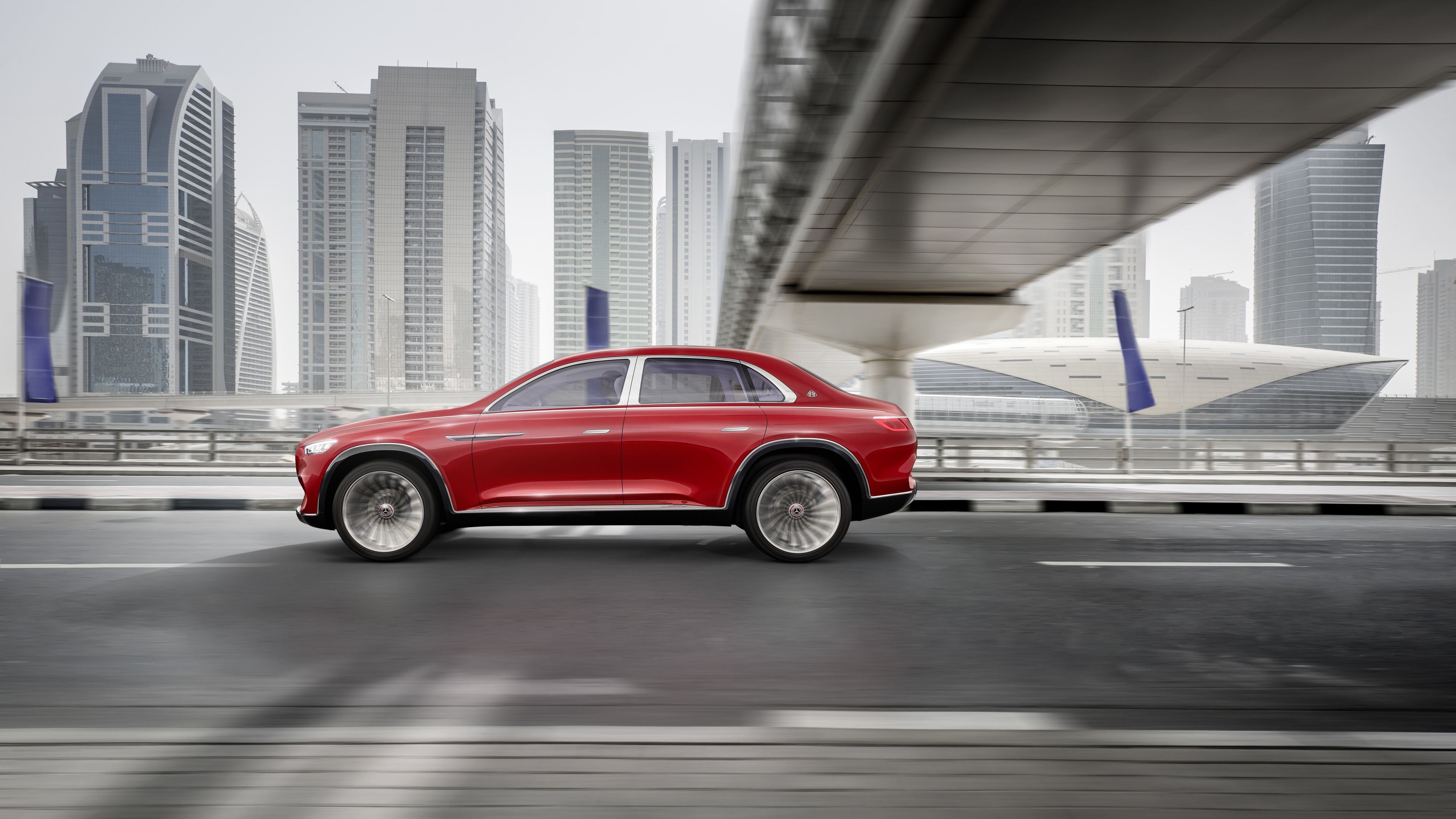 Vision Mercedes-Maybach Ultimate Luxury, electric cars, 4K, HD Wallpaper