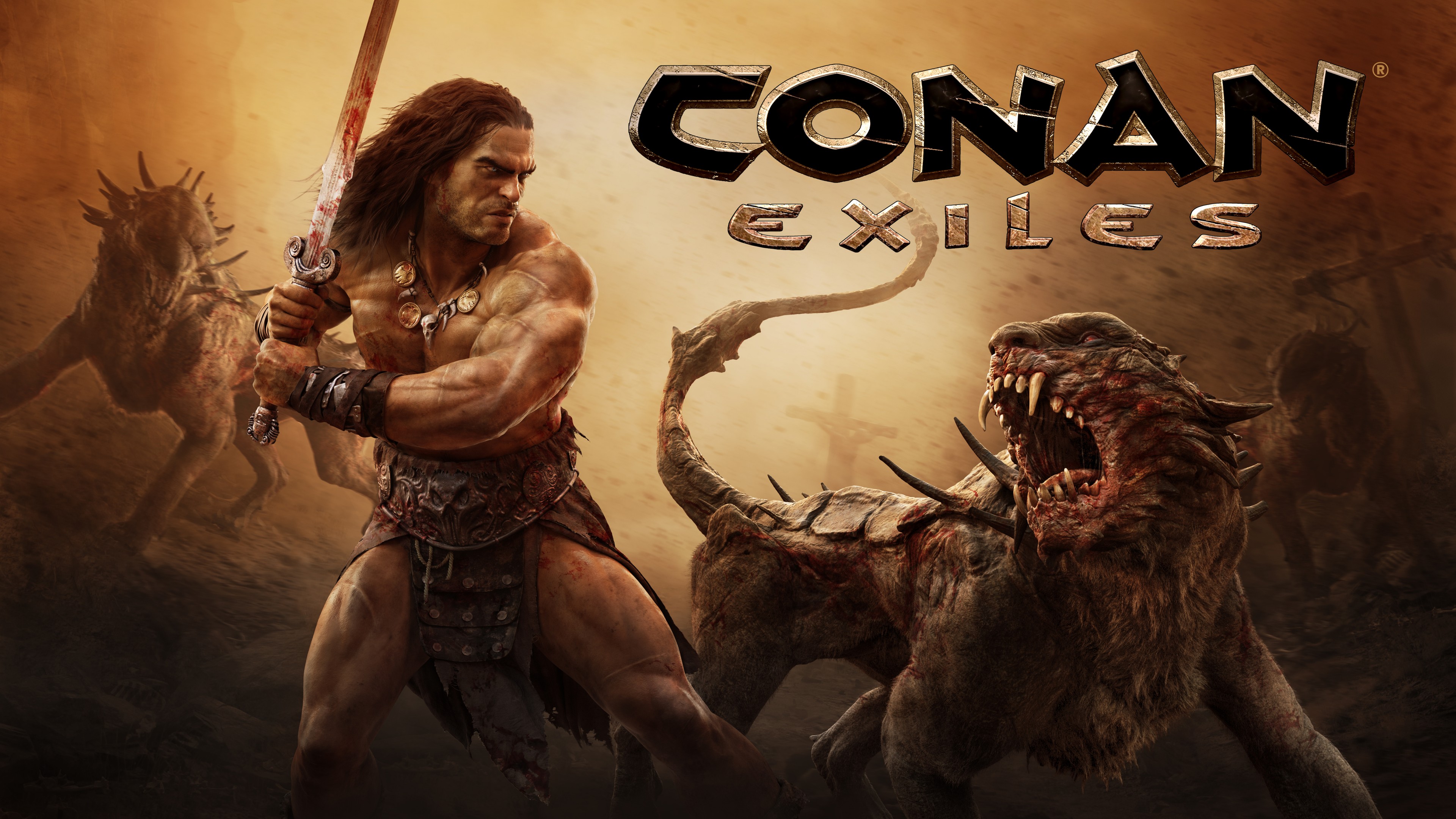 Conan Exiles, poster, 4K, HD Wallpaper