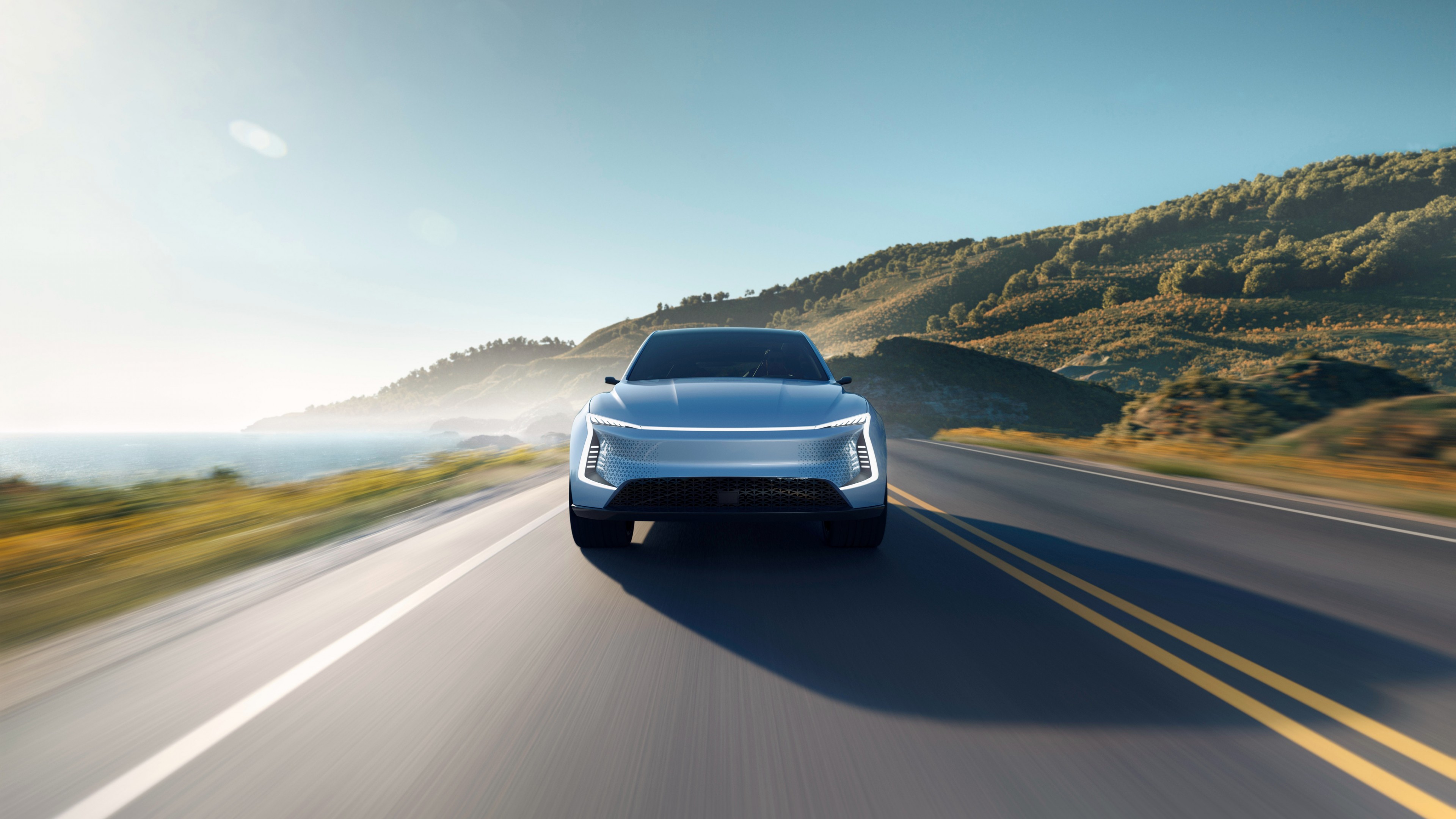 SF Motors SF5, electric cars, 4k, HD Wallpaper
