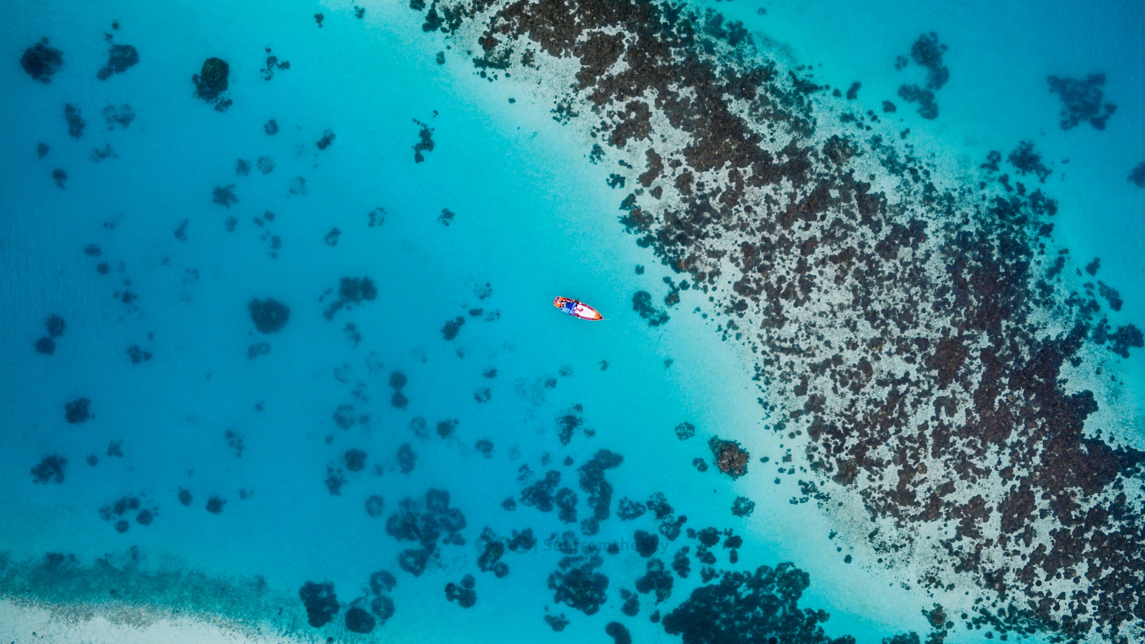 beach, 4K, sea, HD Wallpaper